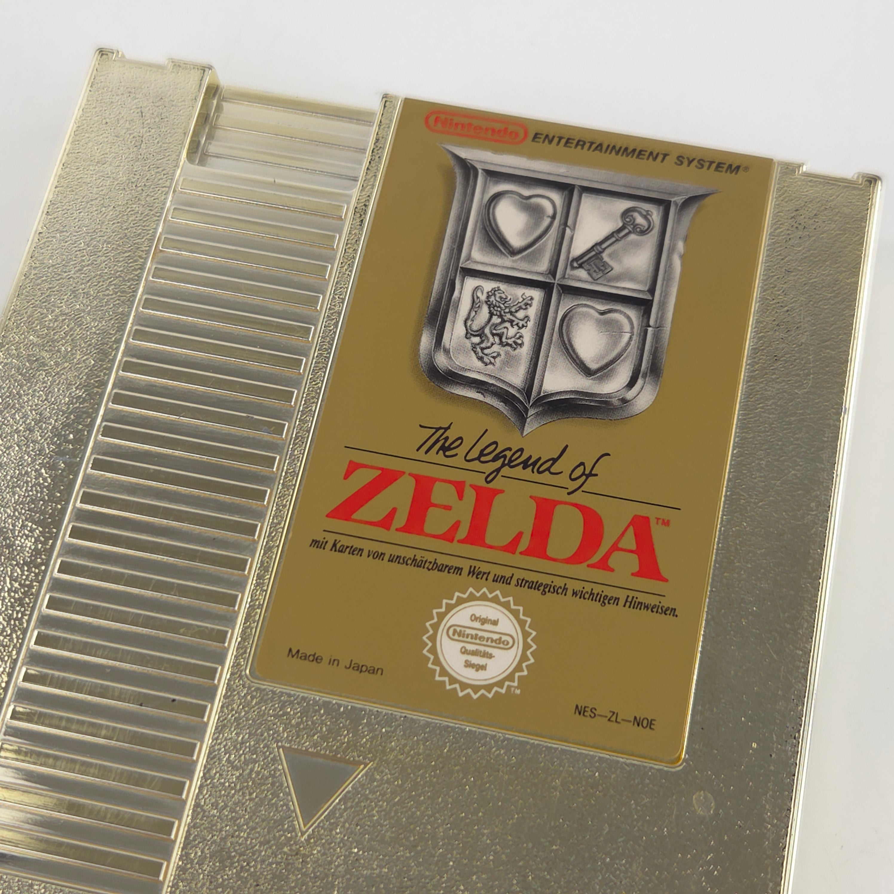 NES Spiel The Legend of Zelda Modul Schuber PAL NOE