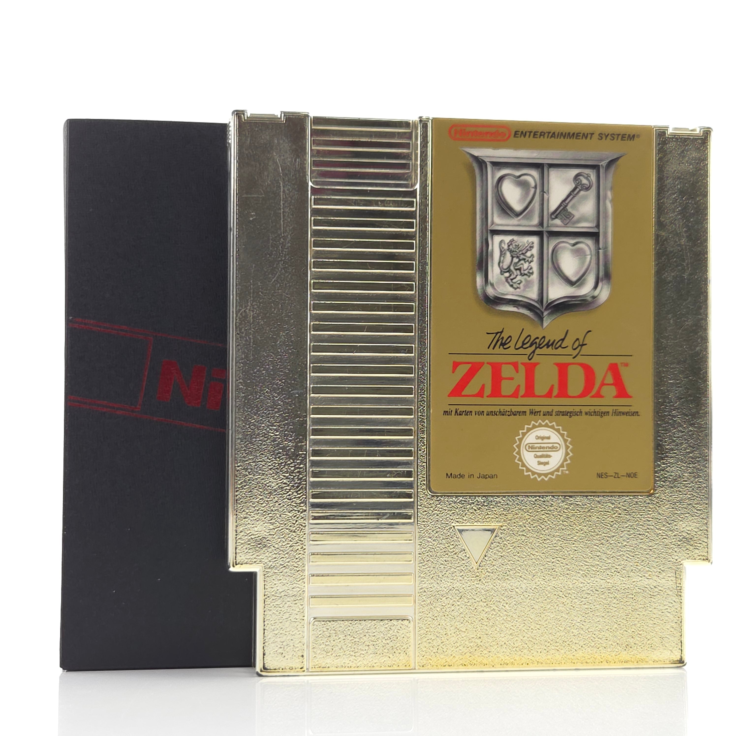 NES Spiel The Legend of Zelda Modul Schuber PAL NOE