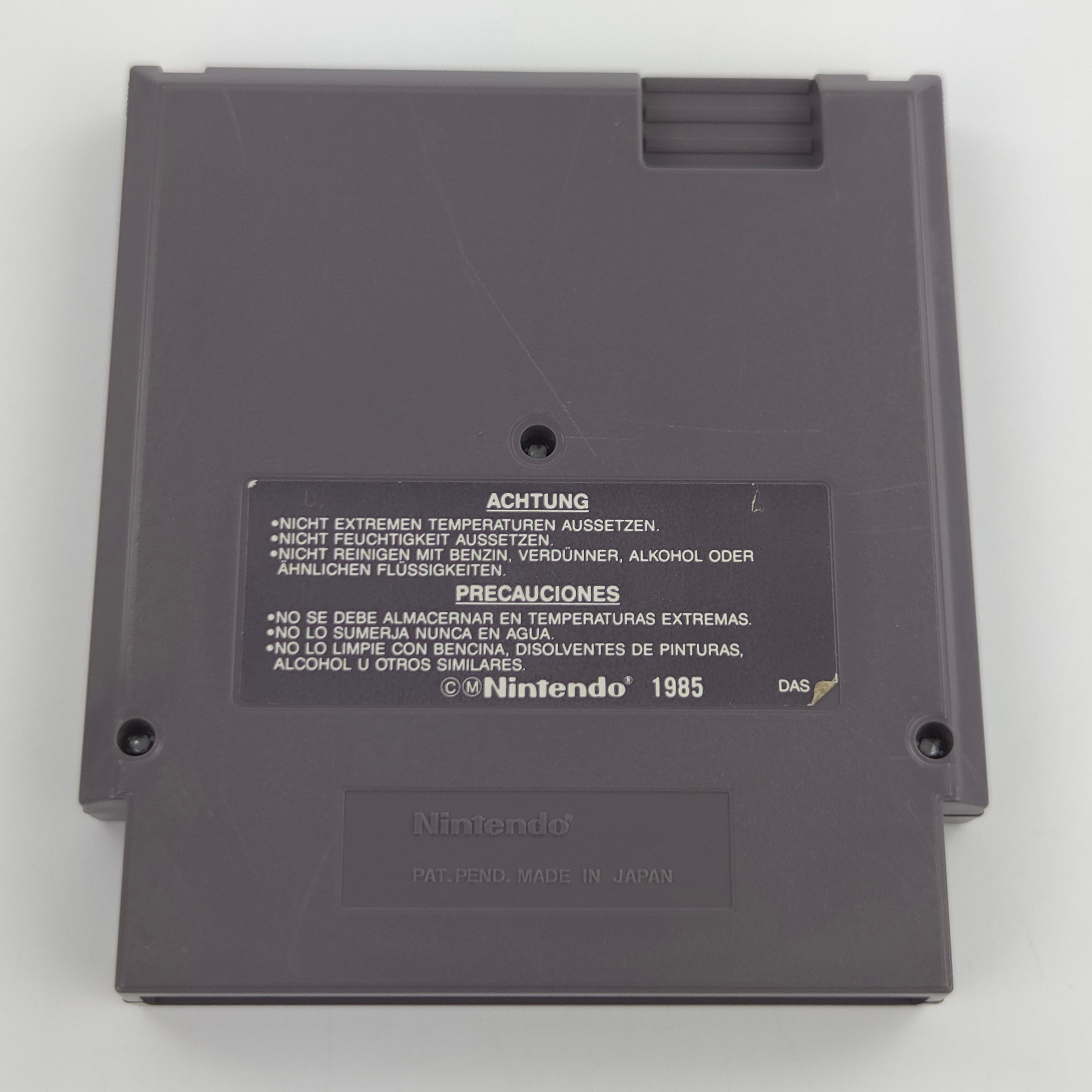 Nintendo NES Spiel Tiger Heli Modul Case PAL B EEC