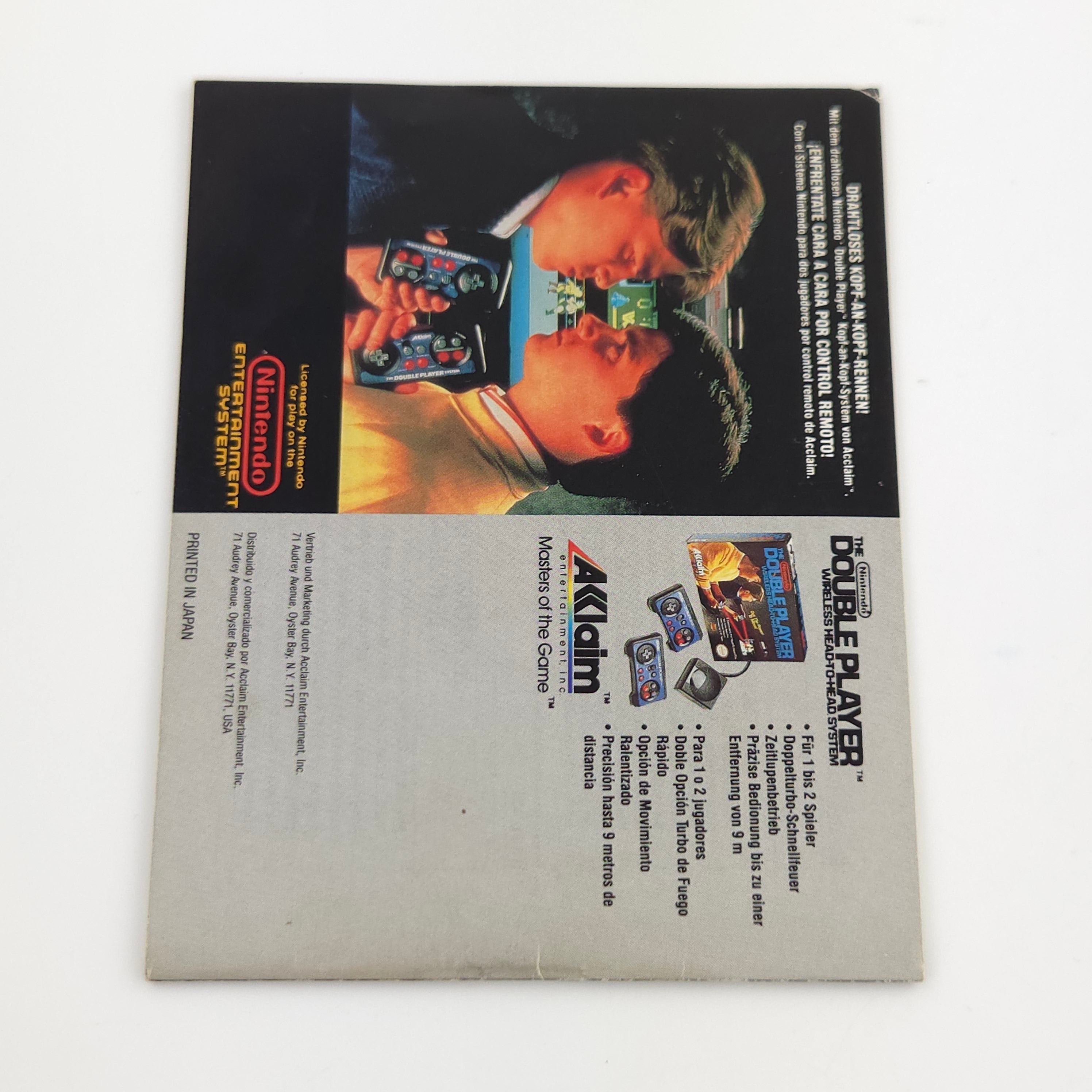 NES Spiel Total Recall Modul OVP Anleitung PAL B EEC