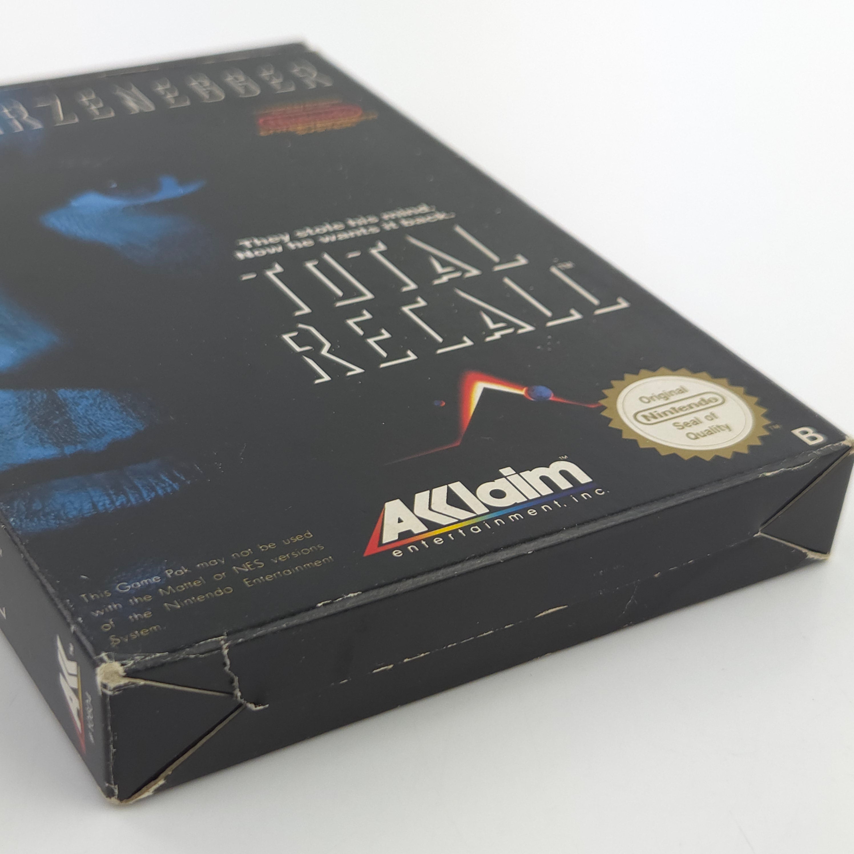 NES Spiel Total Recall Modul OVP Anleitung PAL B EEC