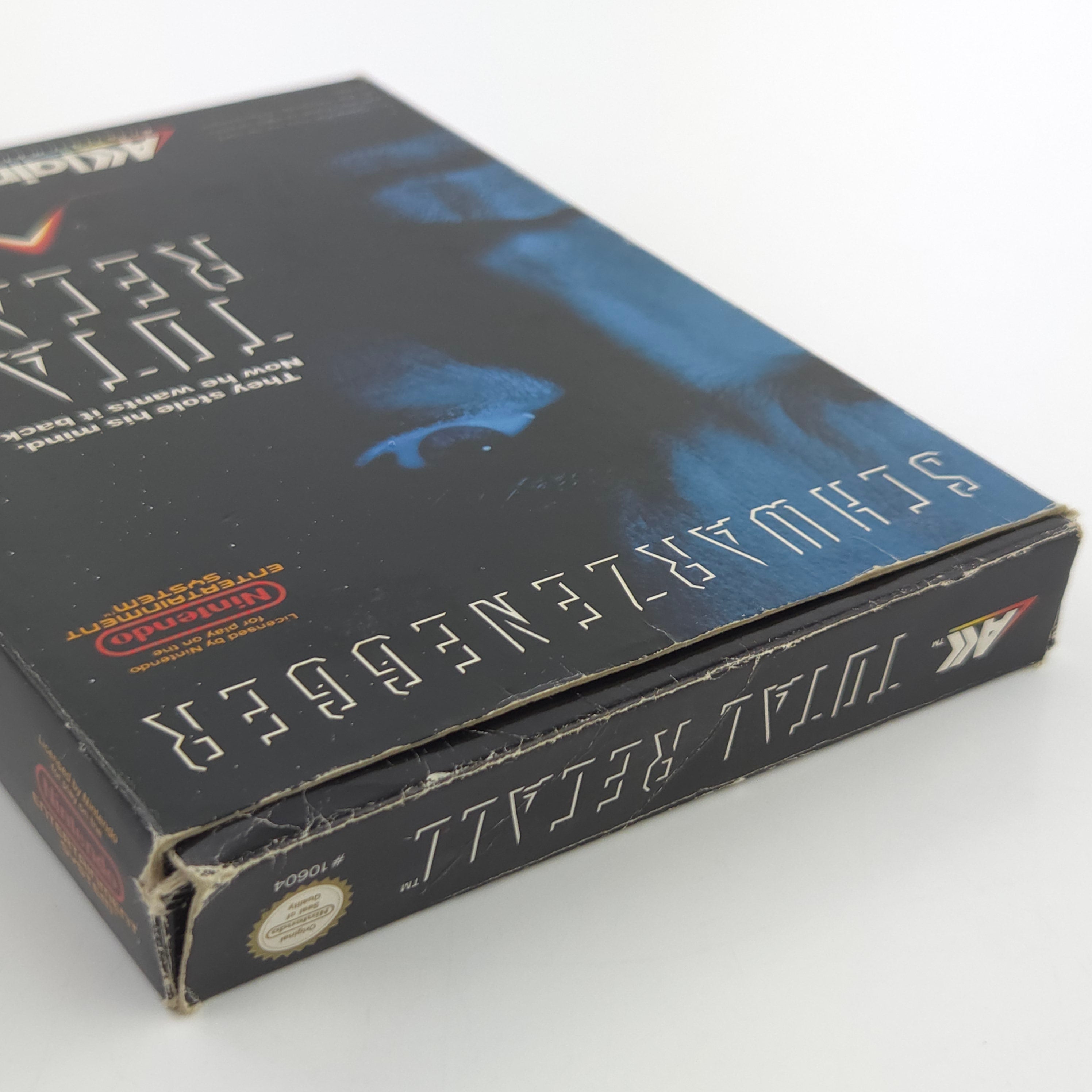 NES Spiel Total Recall Modul OVP Anleitung PAL B EEC