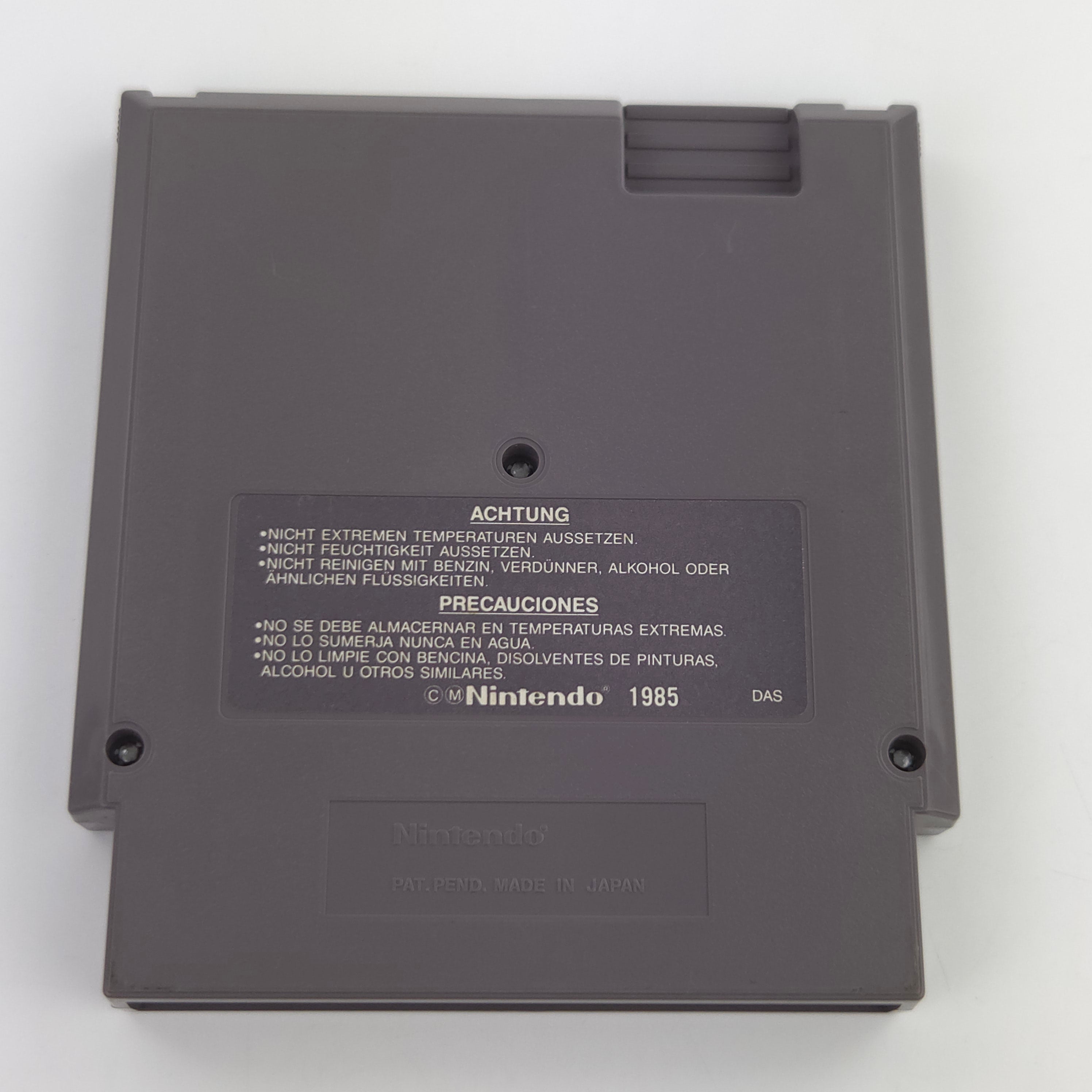 Nintendo NES Spiel Turtles II The Arcade Game Schutzhülle