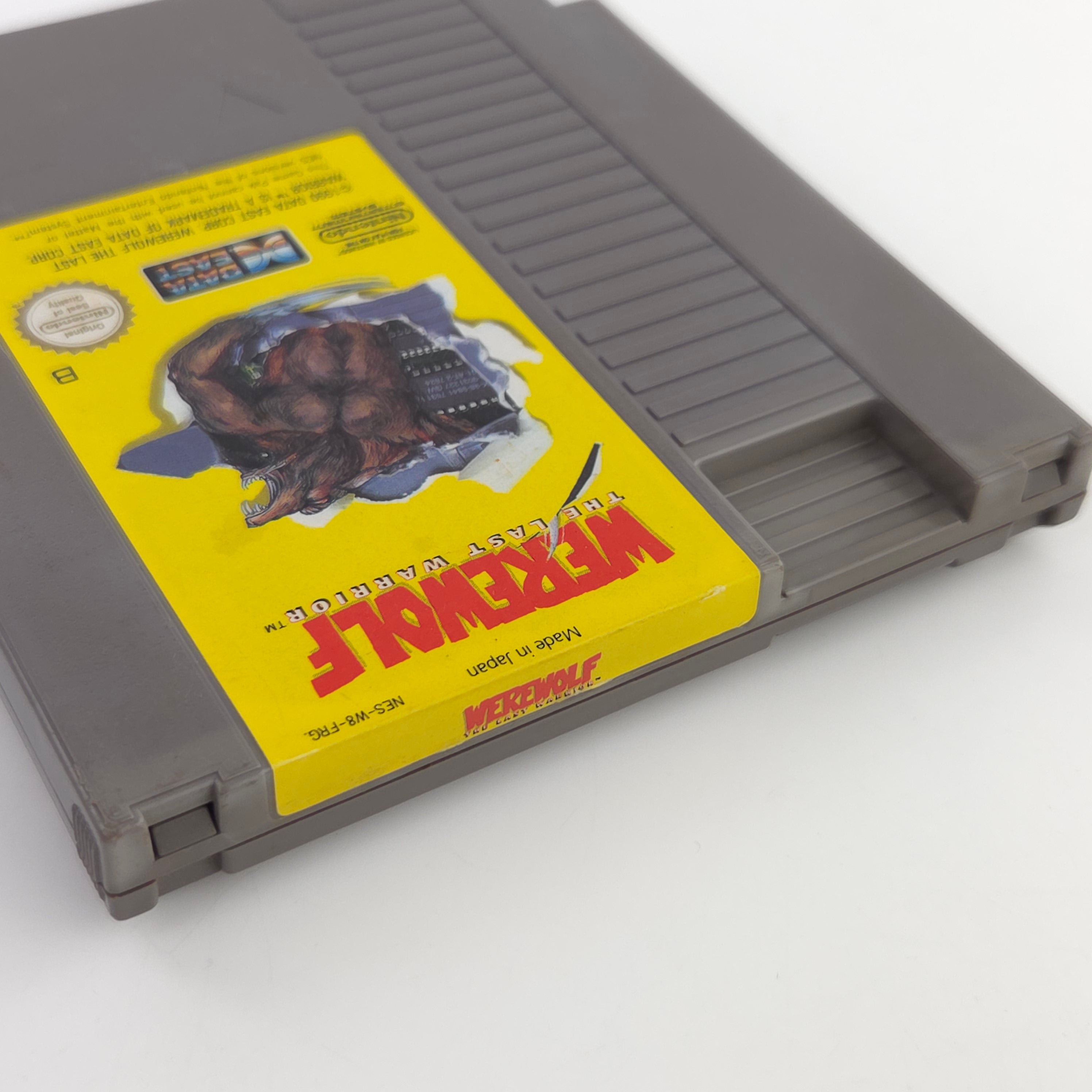 Nintendo NES Spiel Werewolf The Last Warrior PAL Modul