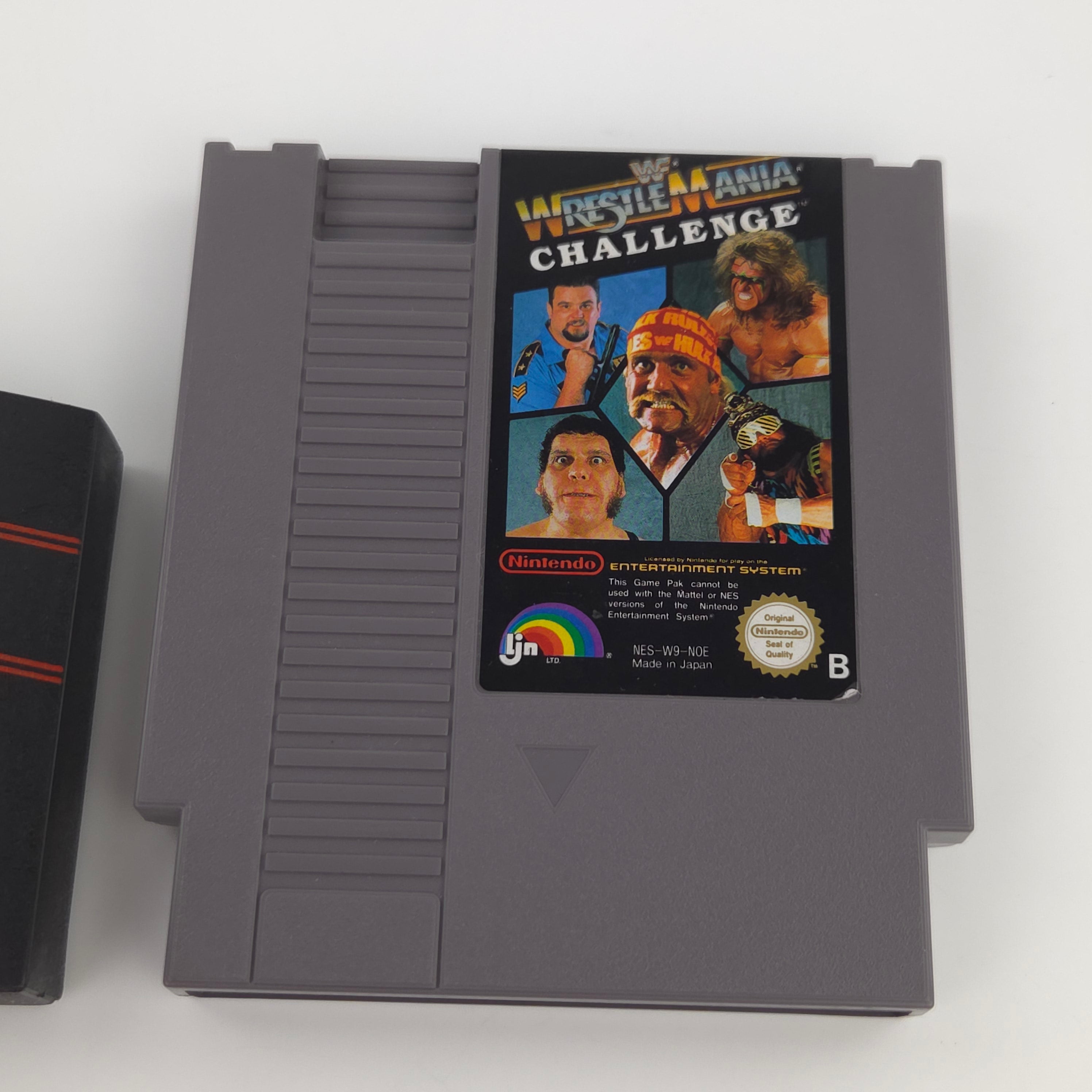 NES Spiel WWF Wrestle Mania Challenge OVP PAL-B NOE-1