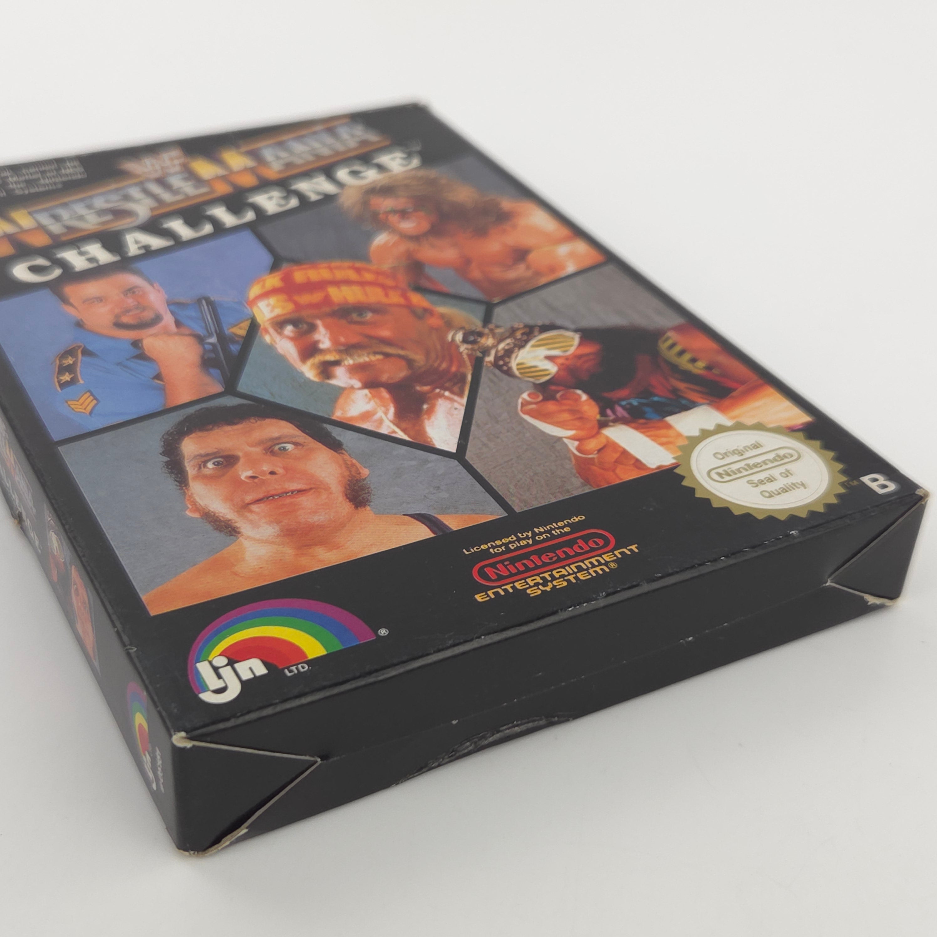 NES Spiel WWF Wrestle Mania Challenge OVP PAL-B NOE-1