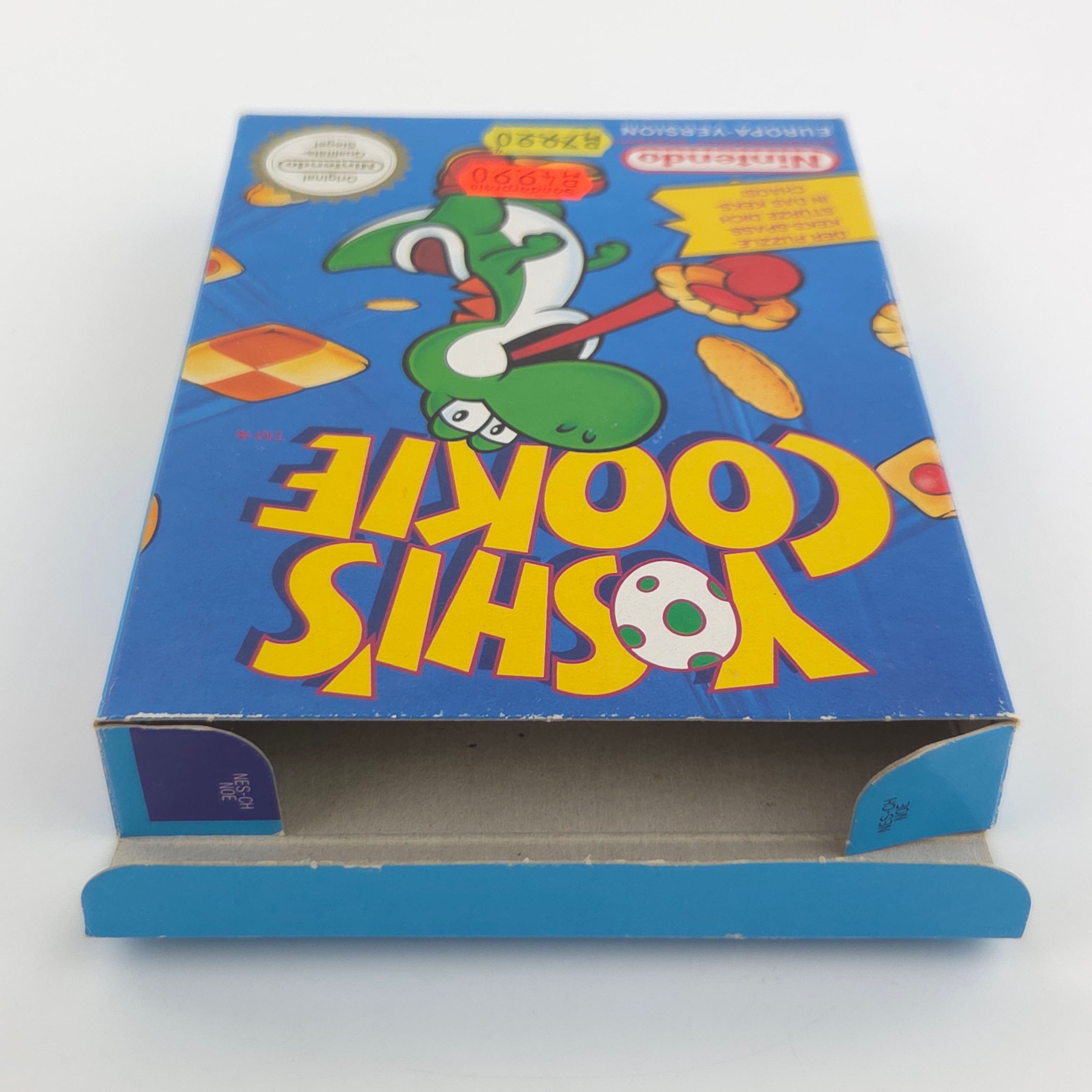 Nintendo NES Spiel Yoshi Cookie OVP PAL NOE