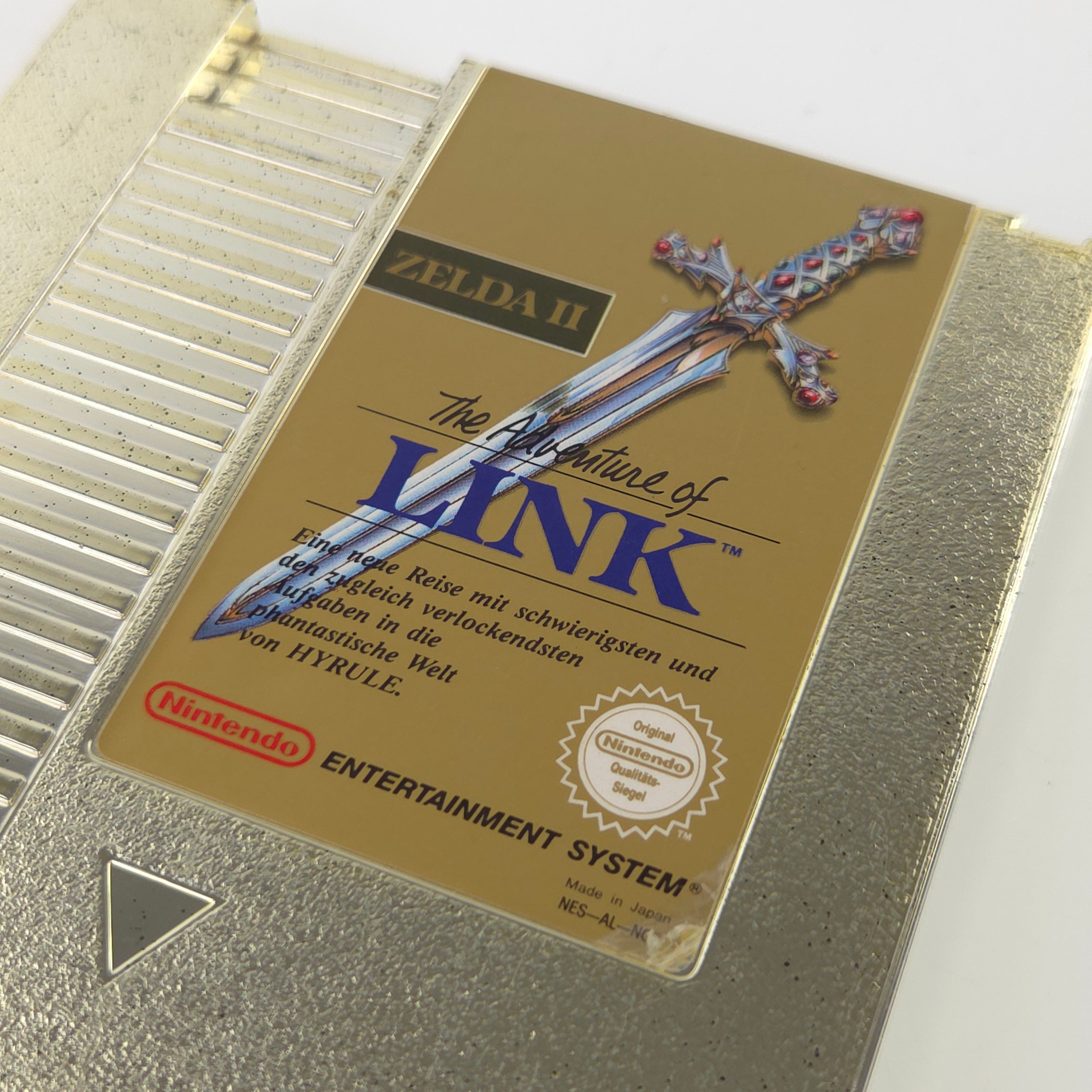NES Spiel Zelda II The Adventure of Link Modul PAL NOE