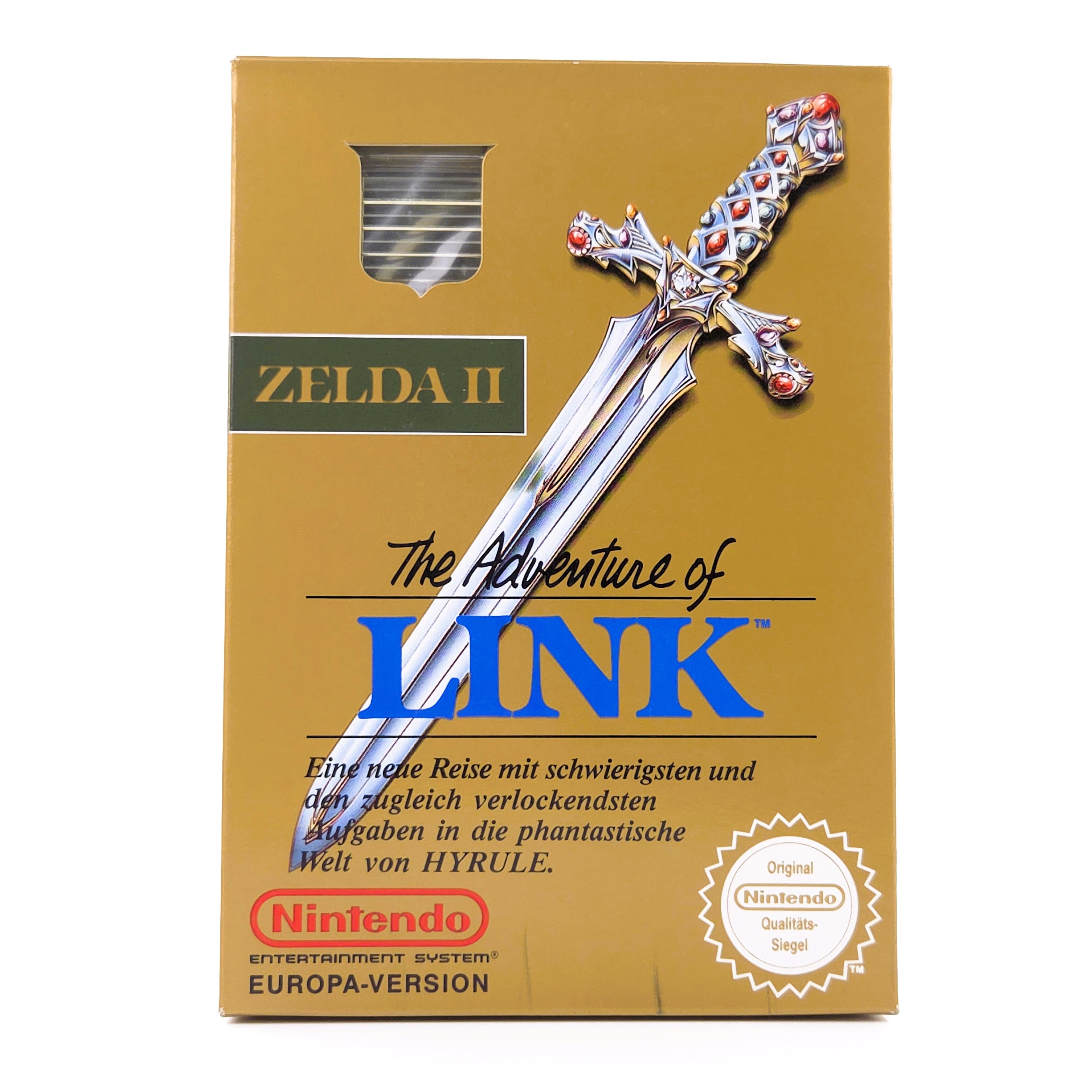 Nintendo NES Spiel – Zelda II The Adventure of Link (OVP)