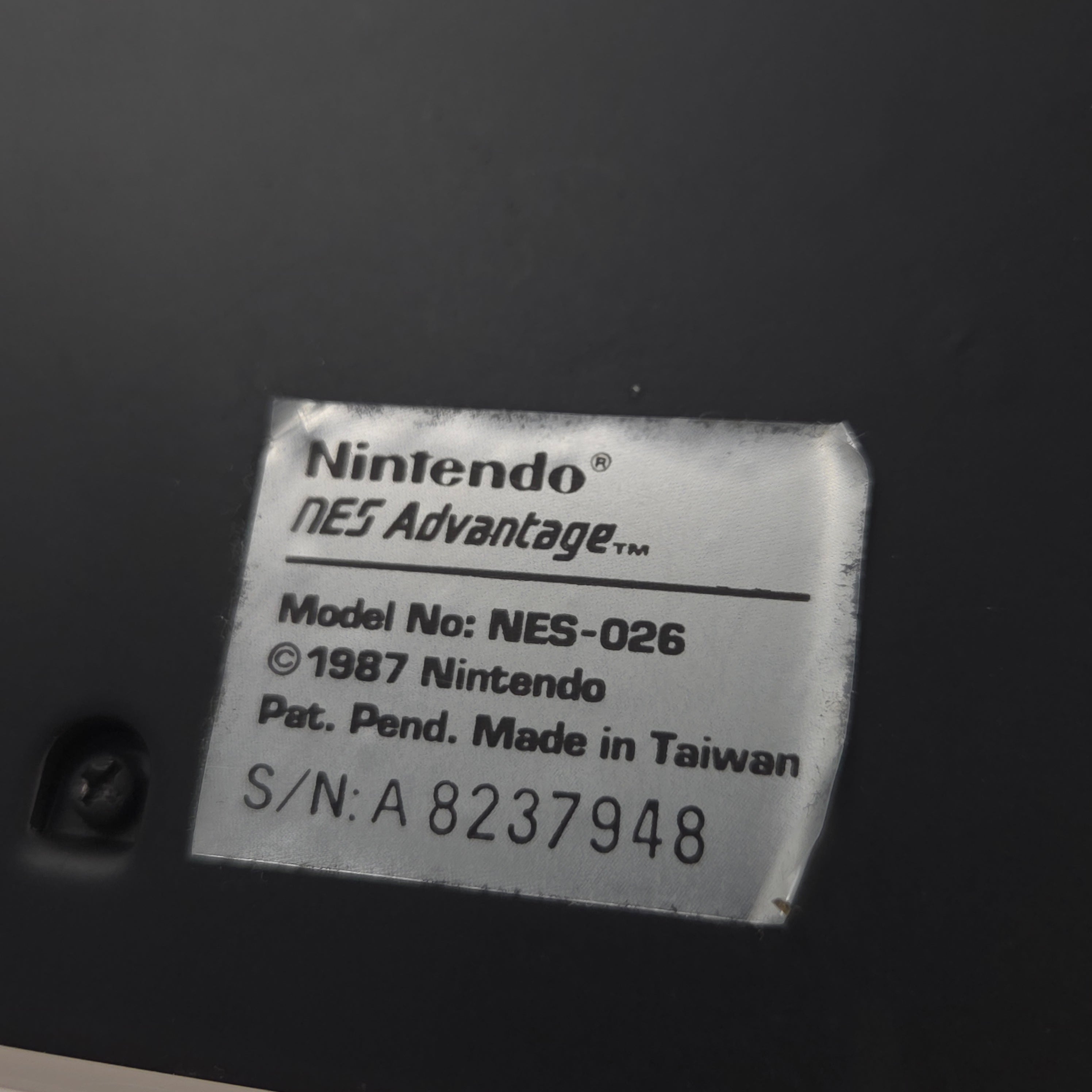 NES Zubehör NES-026 Advantage Arcade Stick Controller PAL
