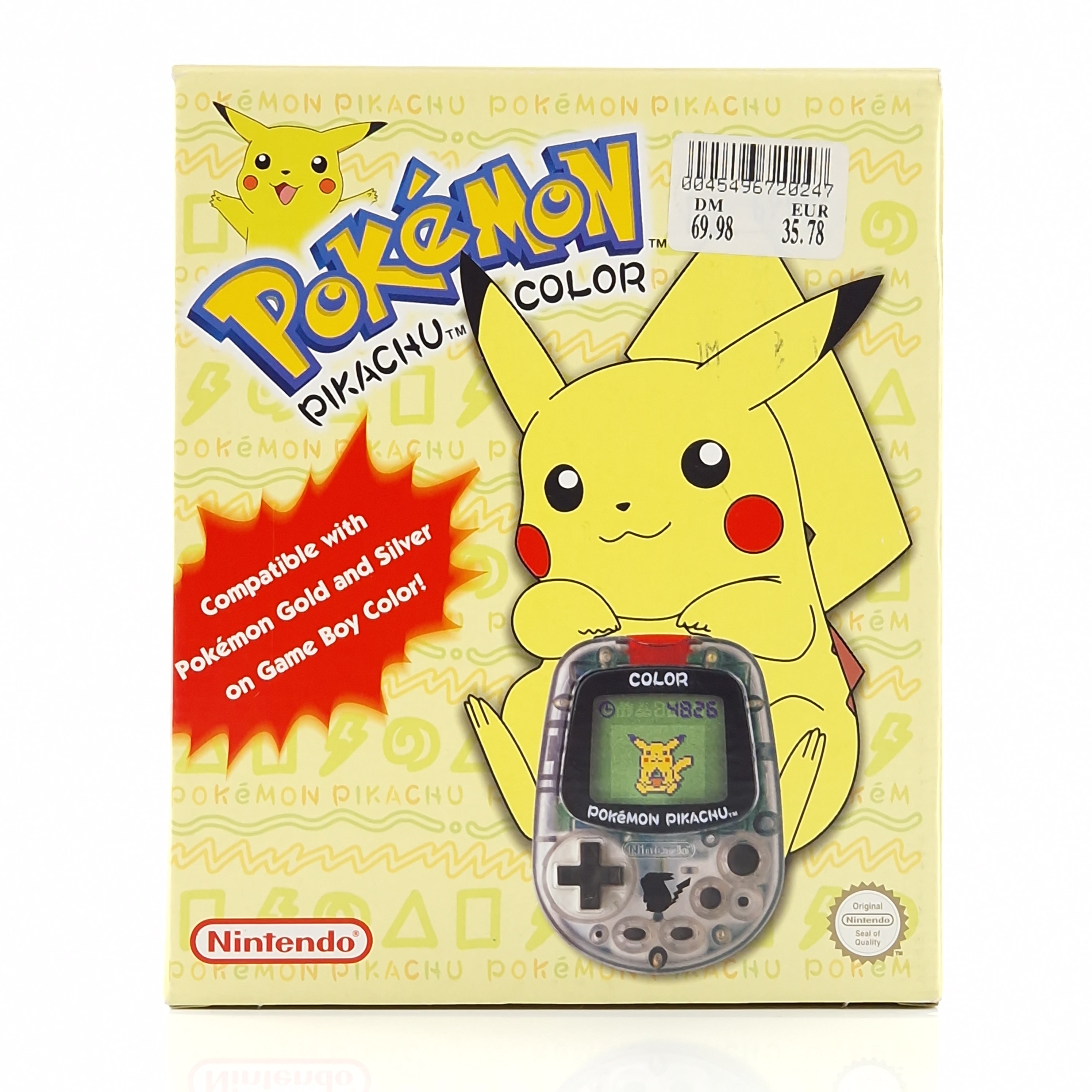 Nintendo Konsole – Pokemon Pikachu Color Tamagotchi Pedometer