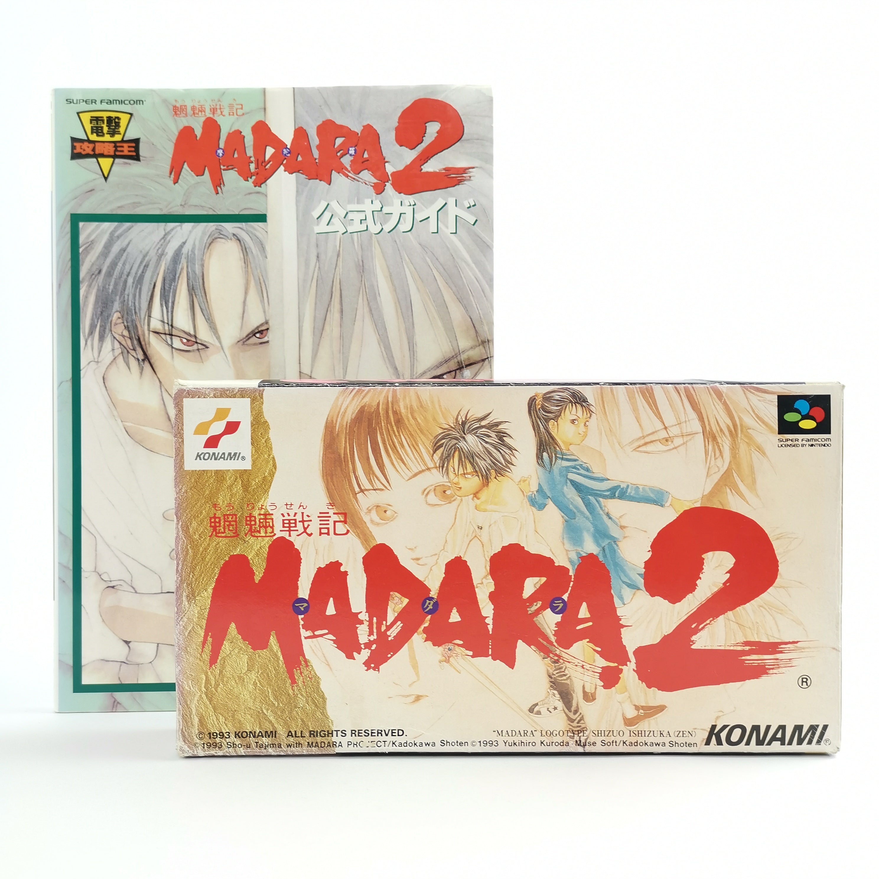Super Nintendo Spiel – Madara 2 mit Guide Book (OVP)