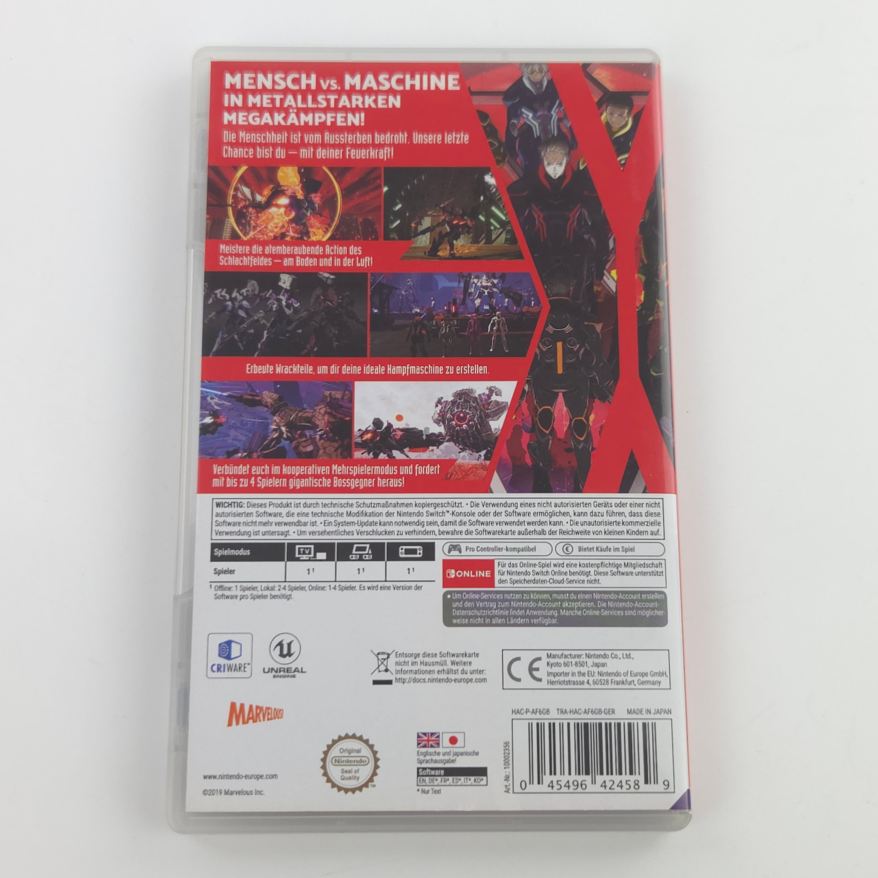Nintendo Switch Spiel – Daemon X Machina (OVP PAL)