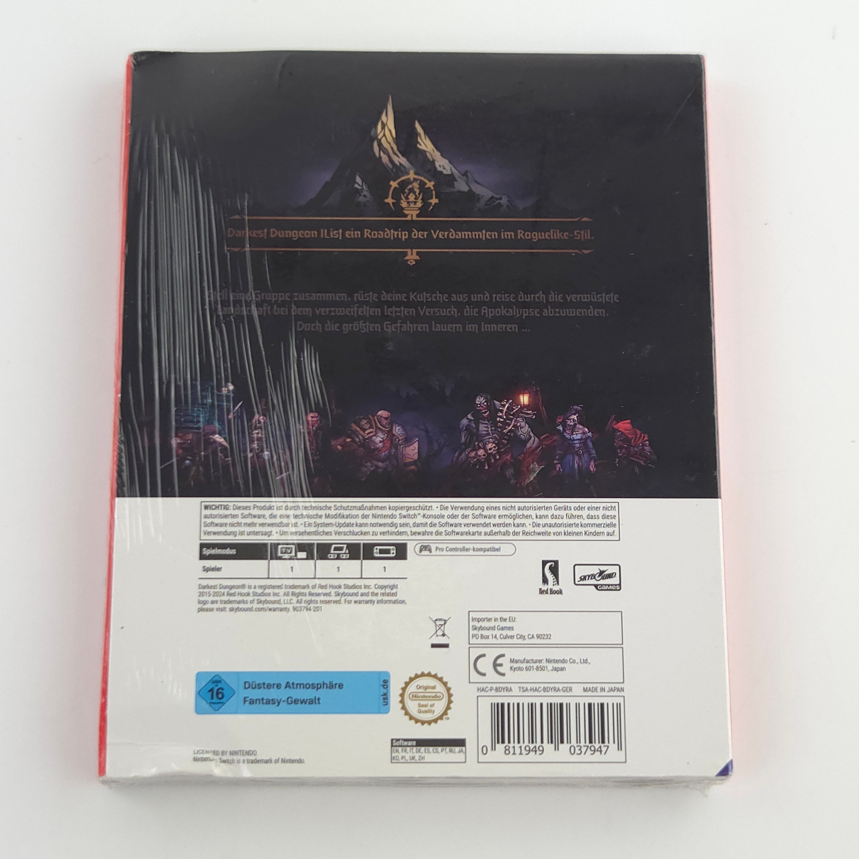Nintendo Switch Spiel: Darkest Dungeon II -NEU SEALED (DE PAL USK16)