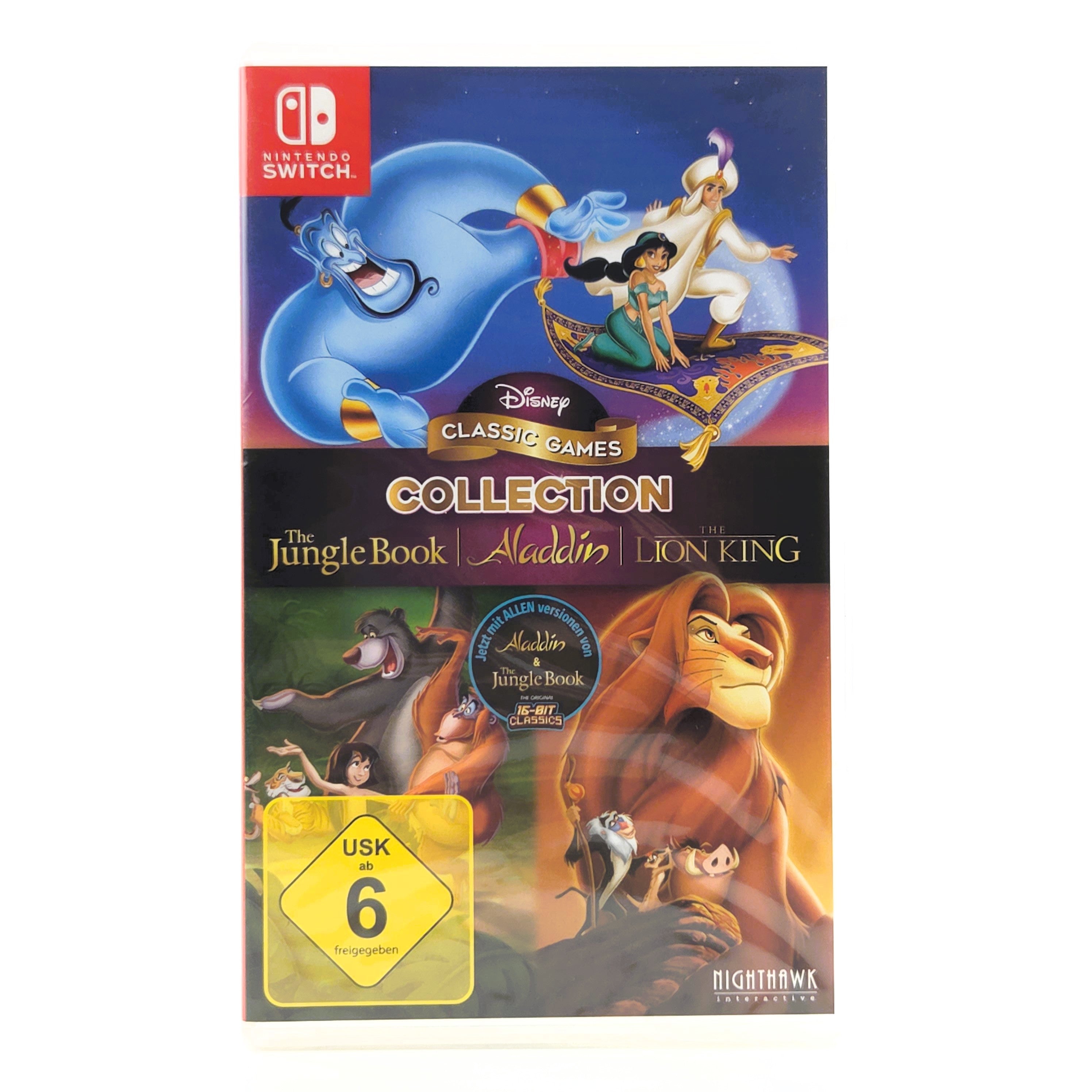 Nintendo Switch Spiel – Disney Classic Games Collection Neu