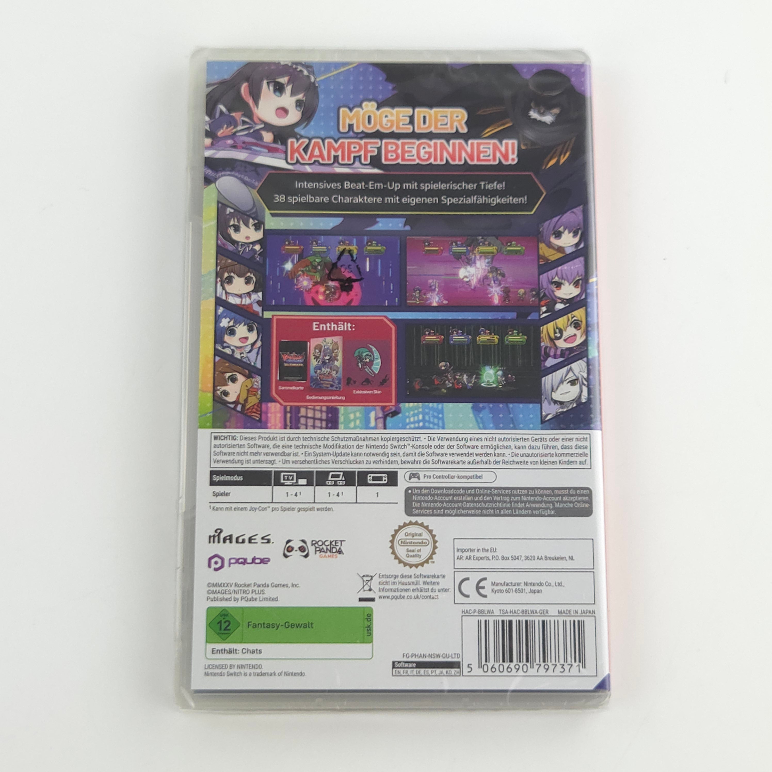 Nintendo Switch Spiel Phantom Breaker Ultimate Neu
