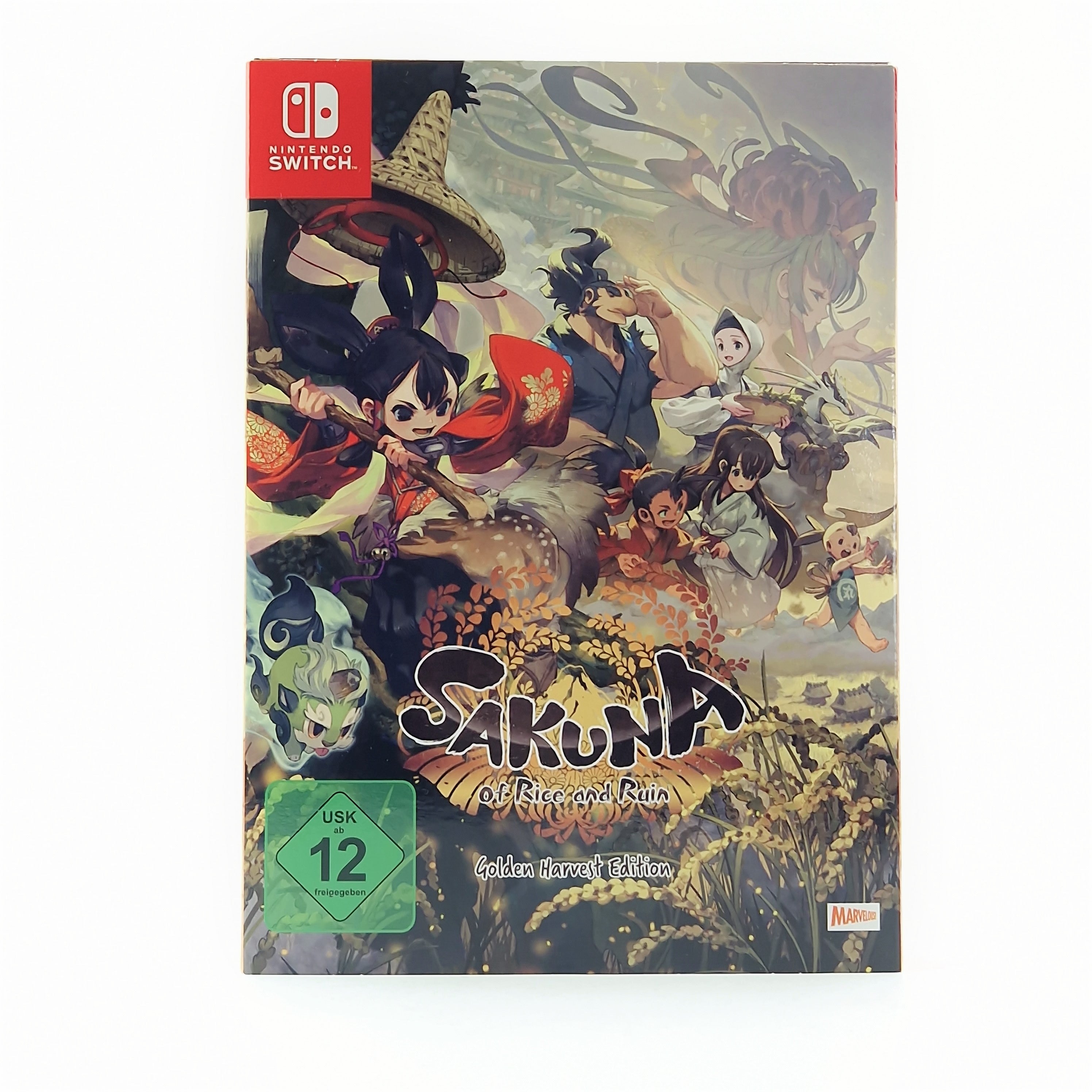 Nintendo Switch Spiel: Sakuna of Rice and Ruin Golden Harvest Edition - OVP PAL