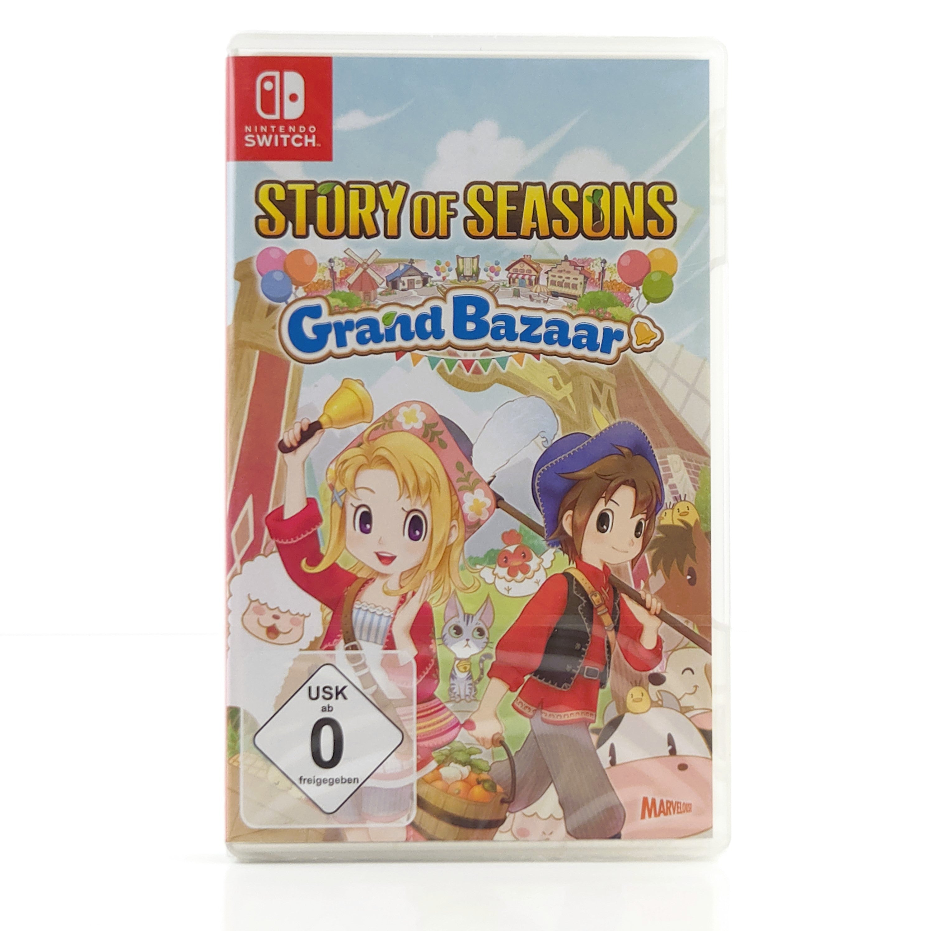Nintendo Switch Spiel Story of Seasons Grand Bazaar Neu