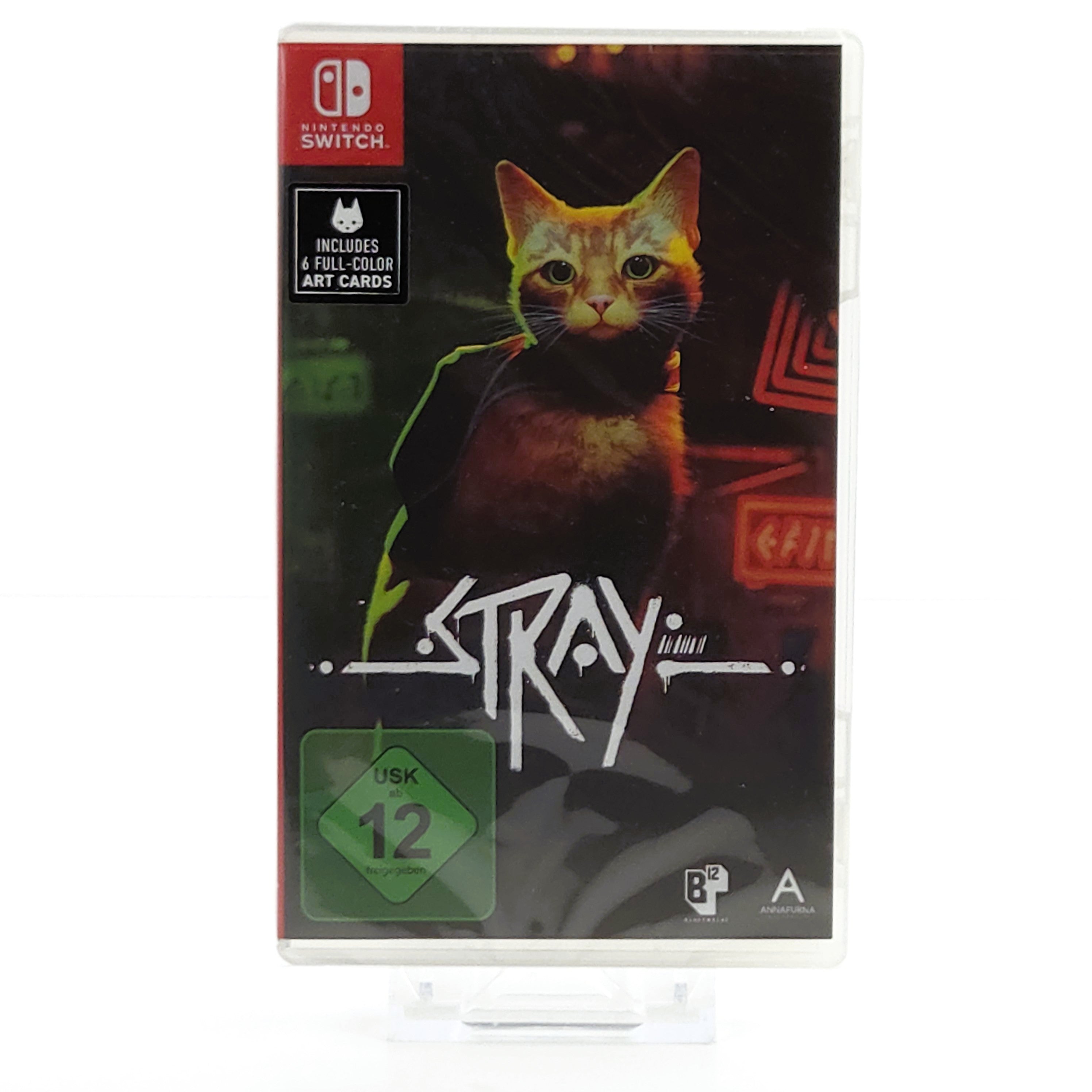Nintendo Switch Spiel STRAY Neu Sealed USK 12