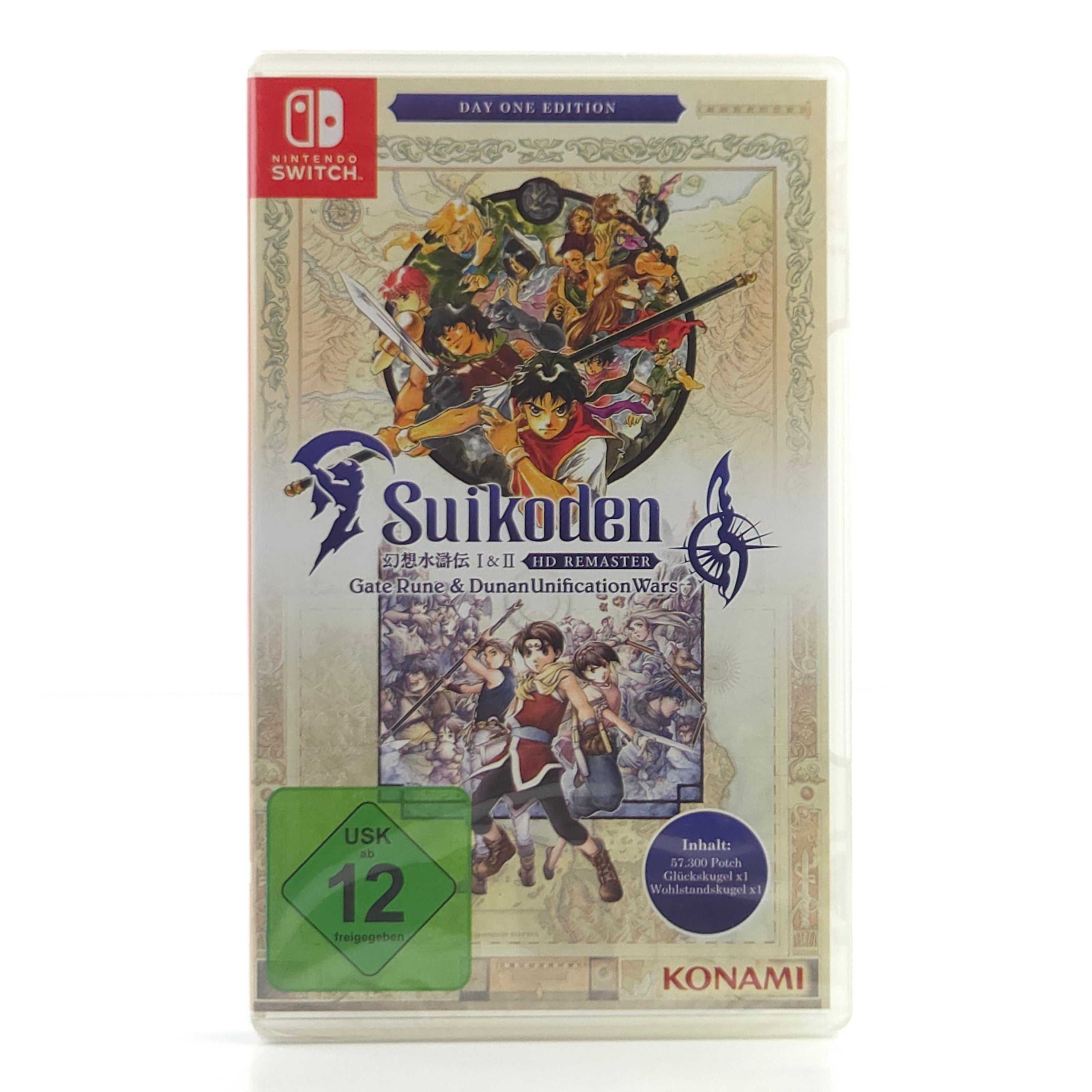 Nintendo Switch Spiel Suikoden I&II HD Remaster NEU