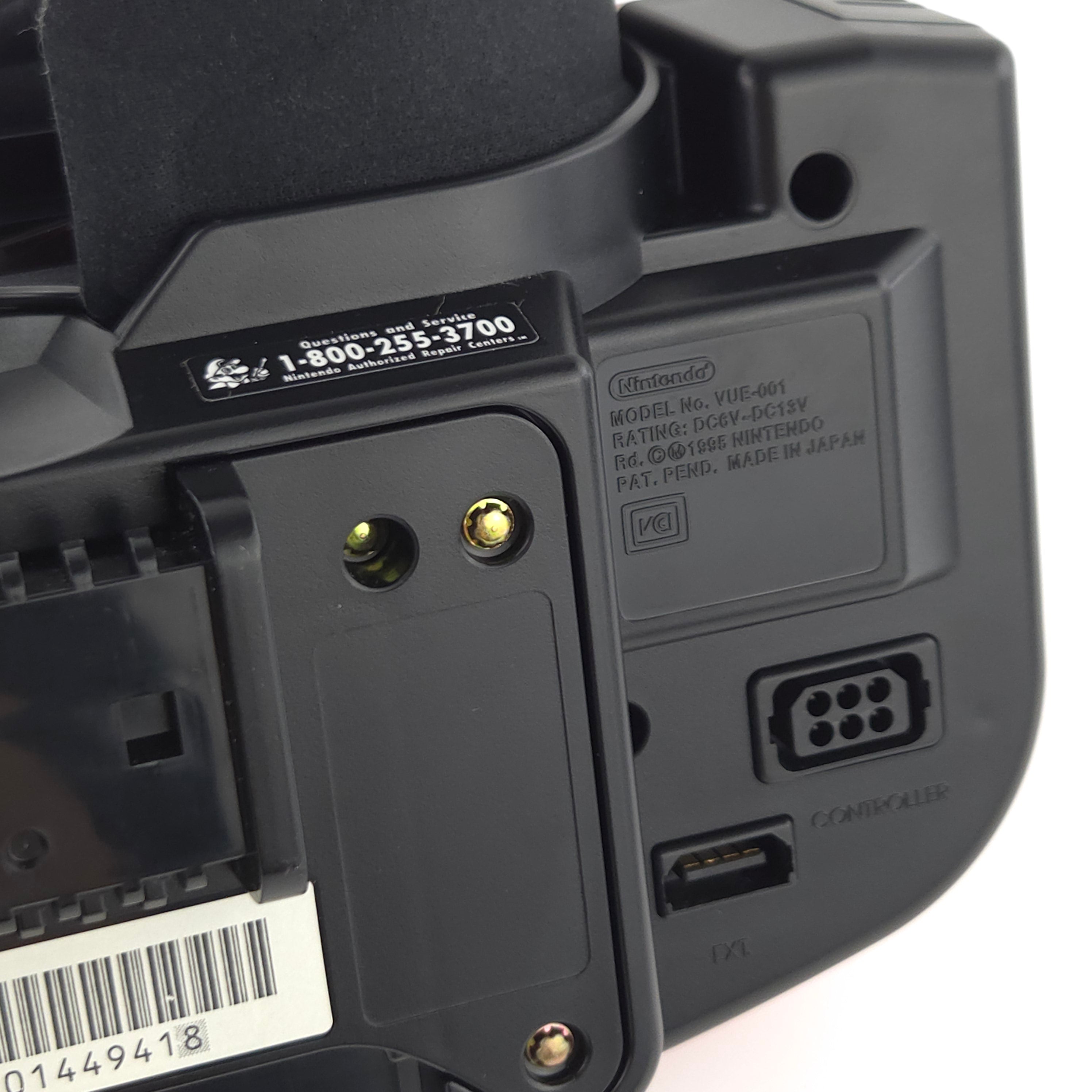 Nintendo Virtual Boy Konsole Controller Defekt