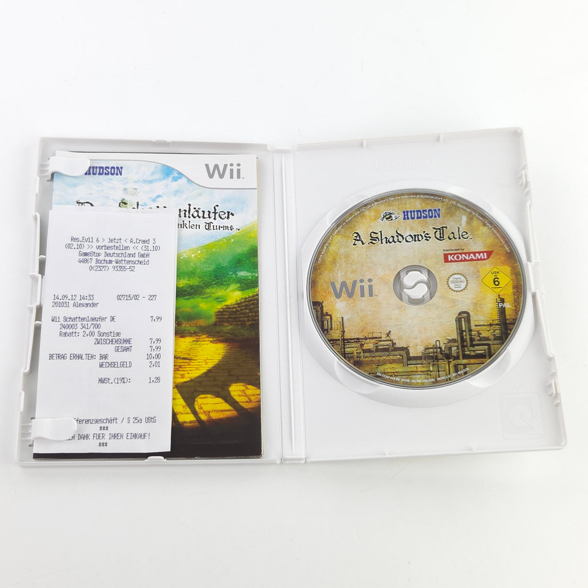 Nintendo Wii Spiel Der Schattenläufer OVP