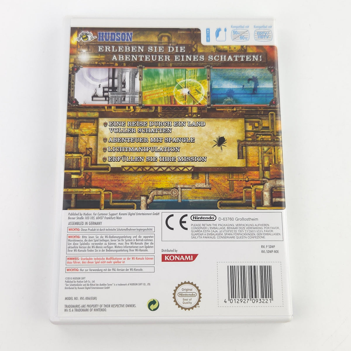 Nintendo Wii Spiel Der Schattenläufer OVP