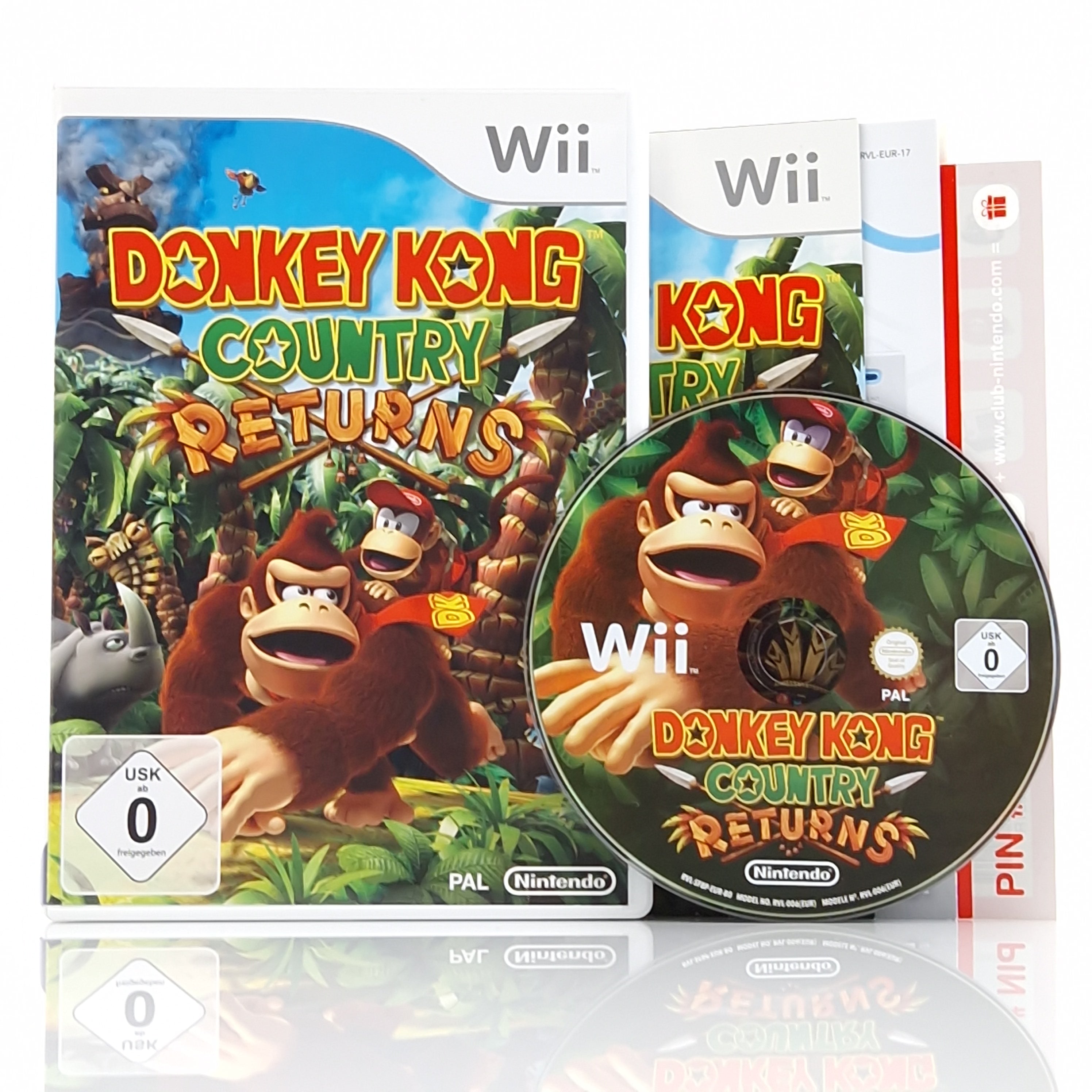 Nintendo Wii Spiel – Donkey Kong Country Returns (PAL OVP)