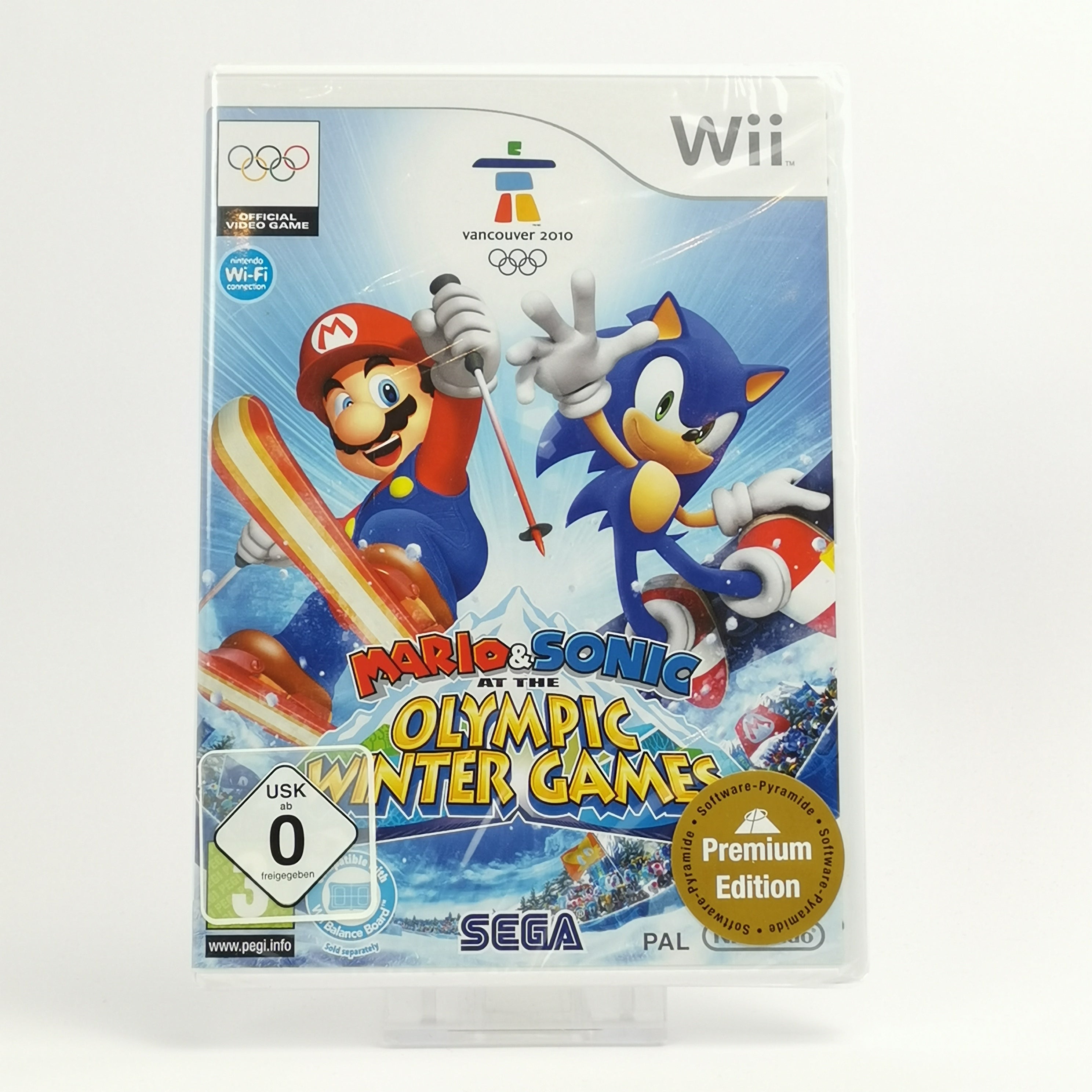 Nintendo Wii Spiel – Mario Sonic Olympic Winter Games Neu