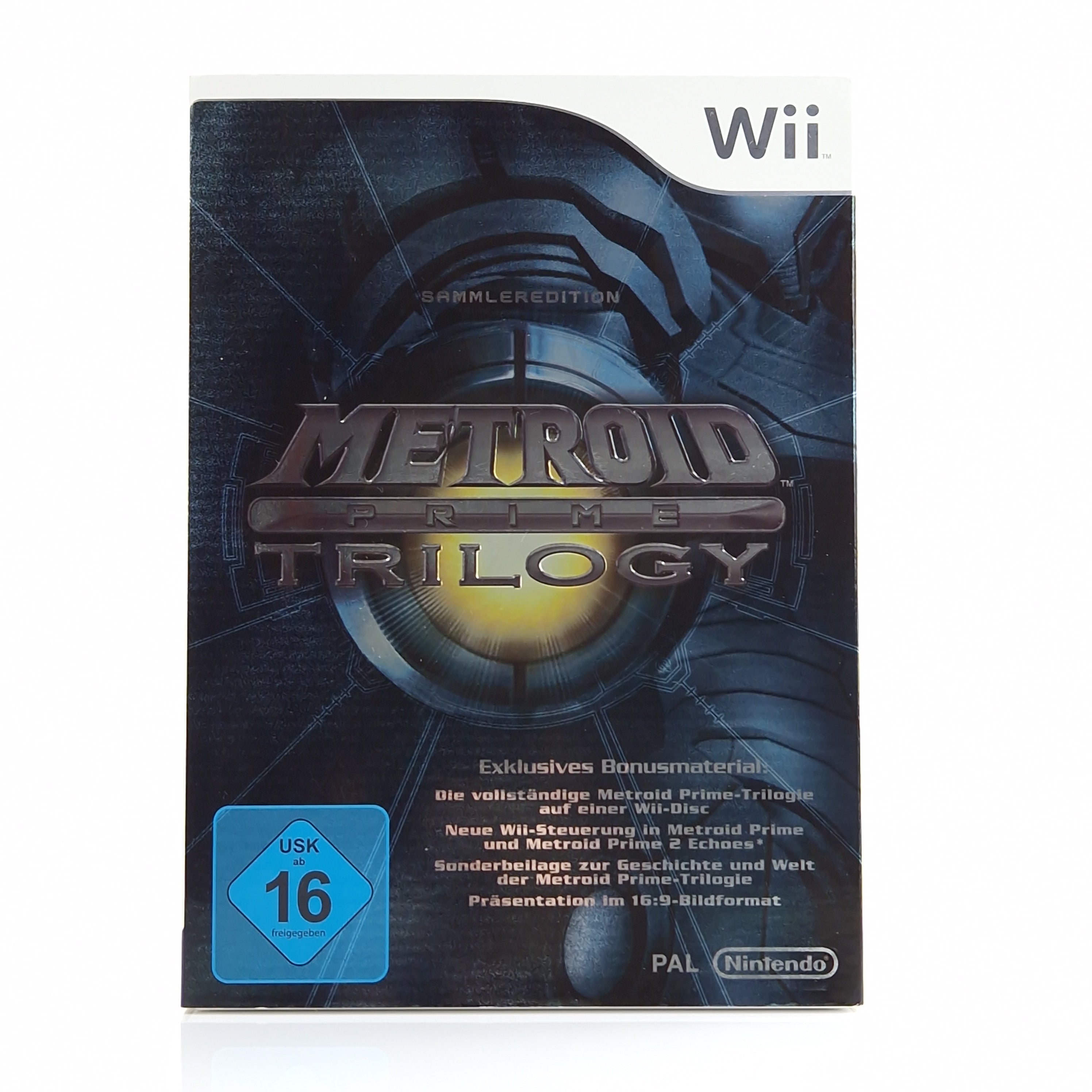 Nintendo Wii Spiel – Metroid Prime Trilogy Sammleredition OVP