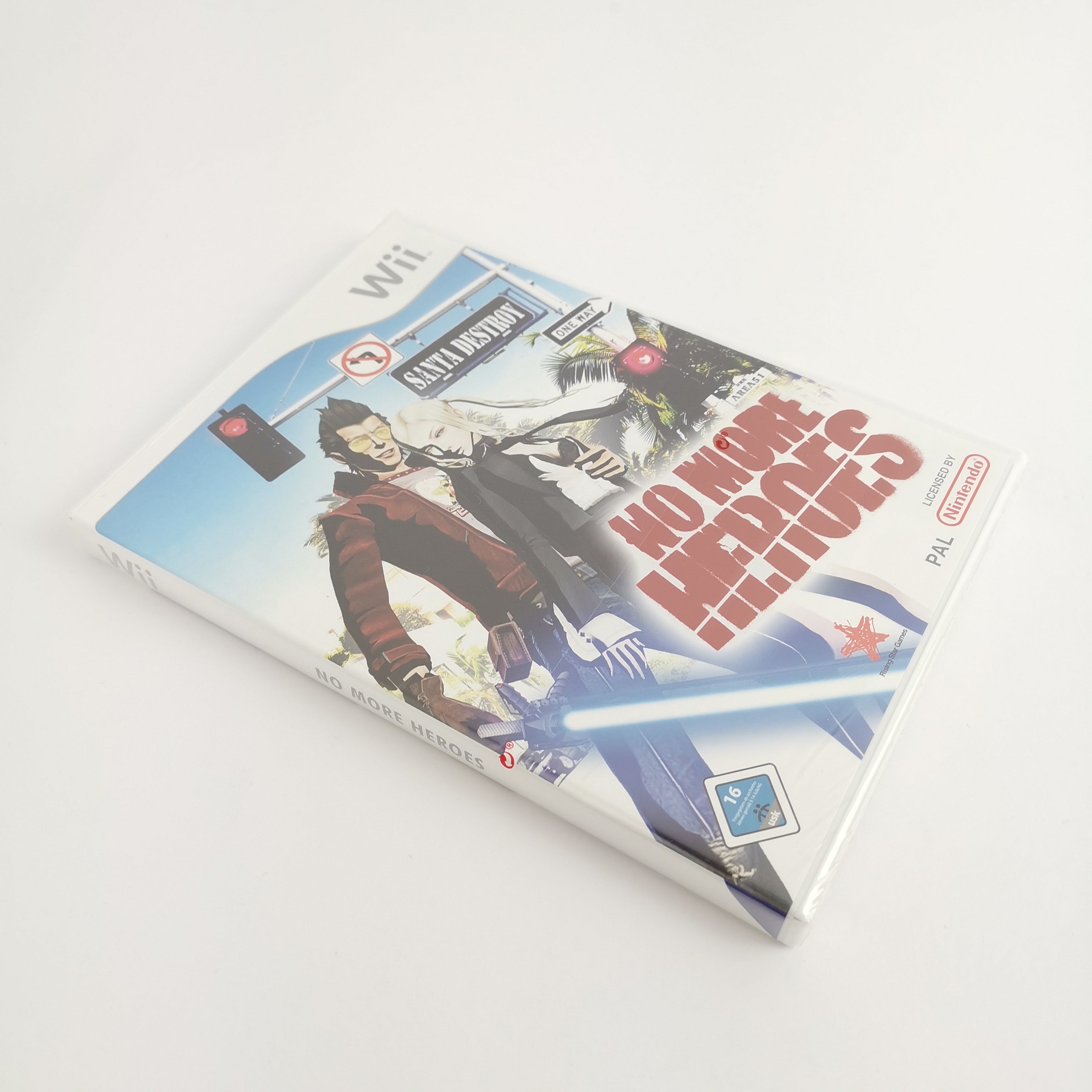 Nintendo Wii Spiel – No More Heroes PAL Neu OVP