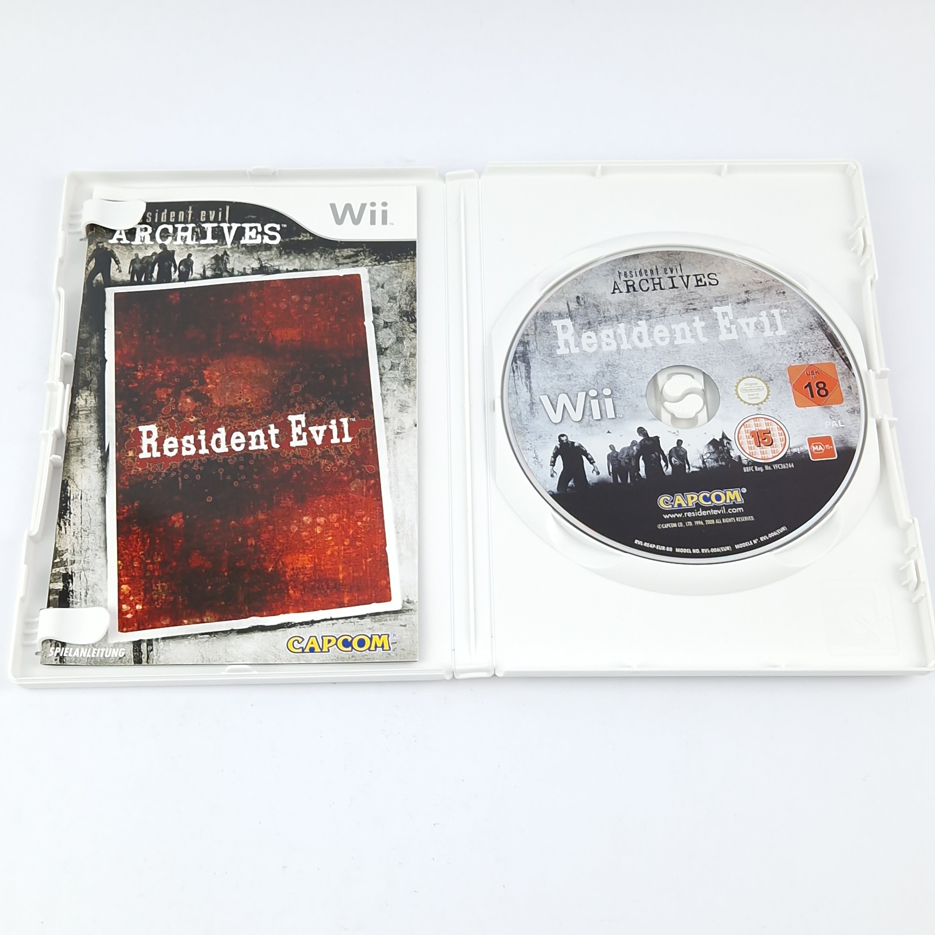 Nintendo Wii Spiel – Resident Evil Archives OVP PAL USK18