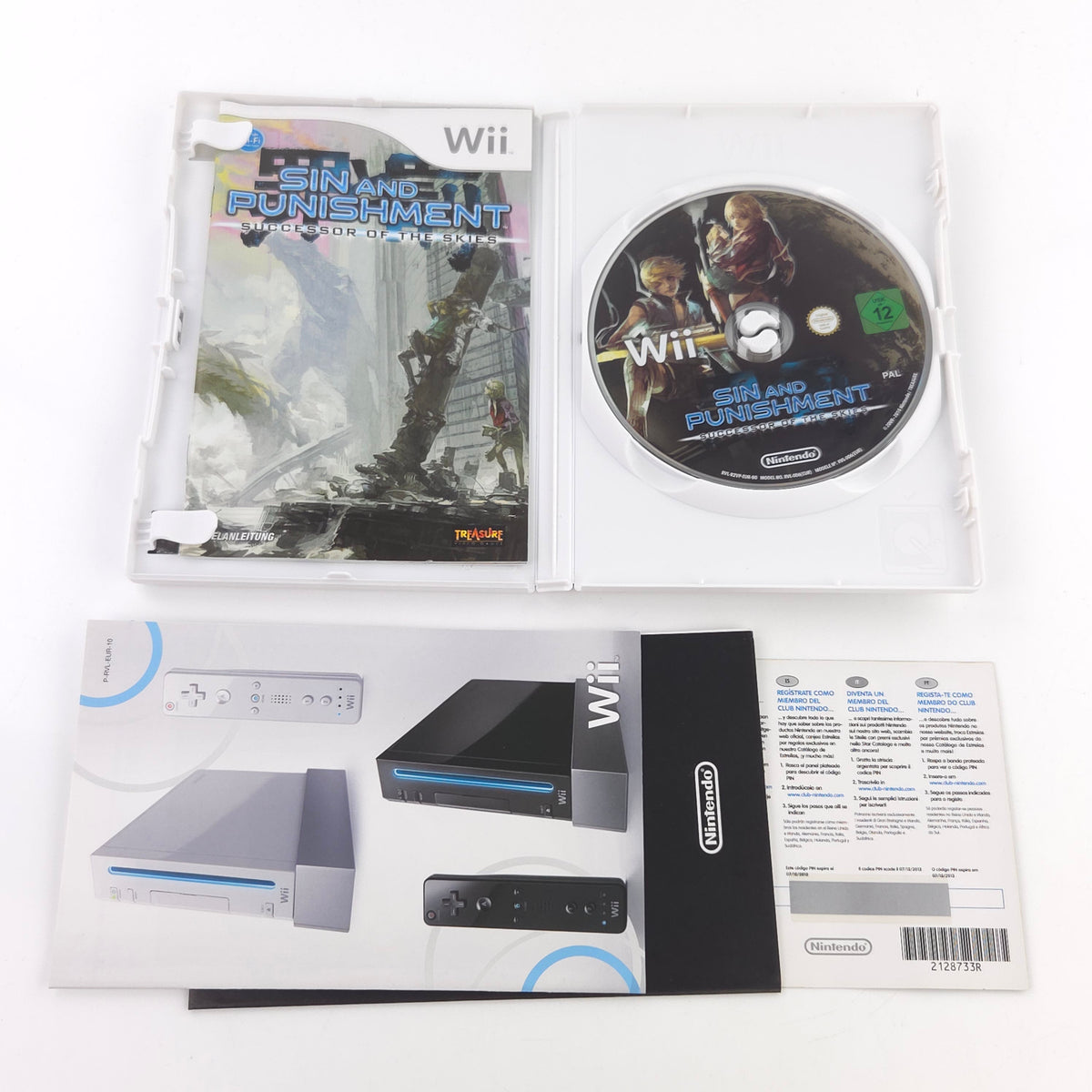 Nintendo Wii Spiel Sin and Punishment OVP