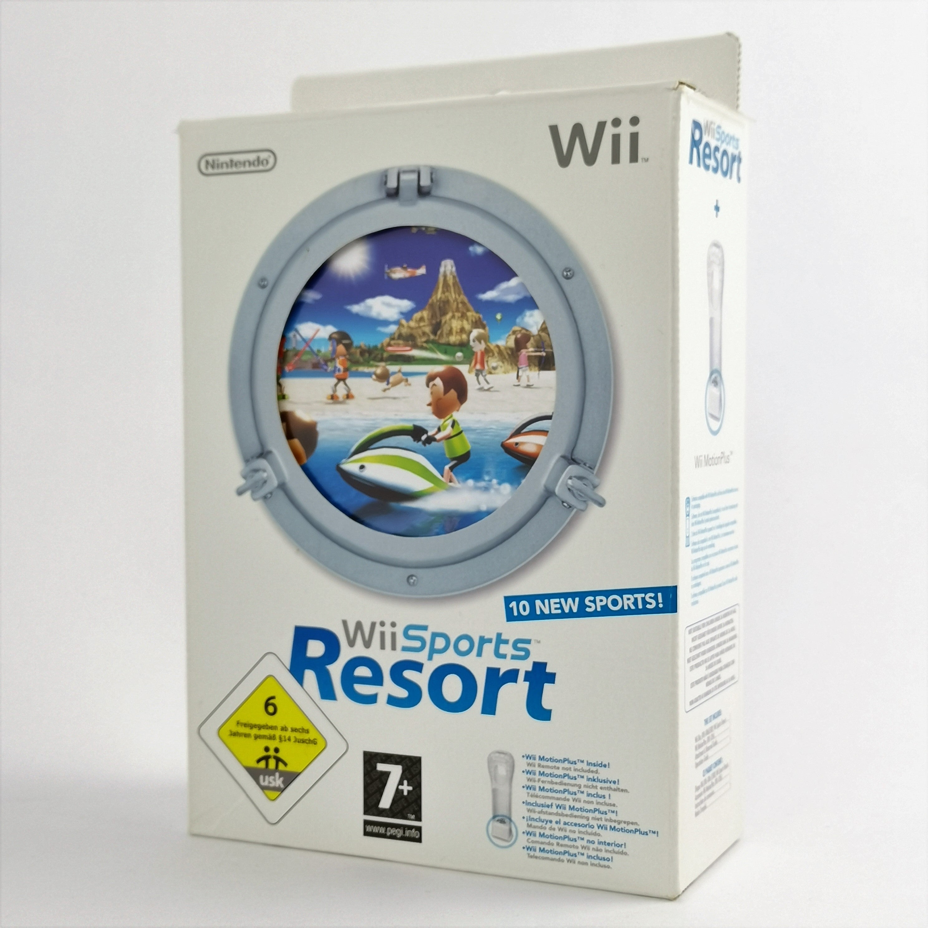 Nintendo Wii Spiel – Wii Sports Resort mit Motion Plus OVP PAL