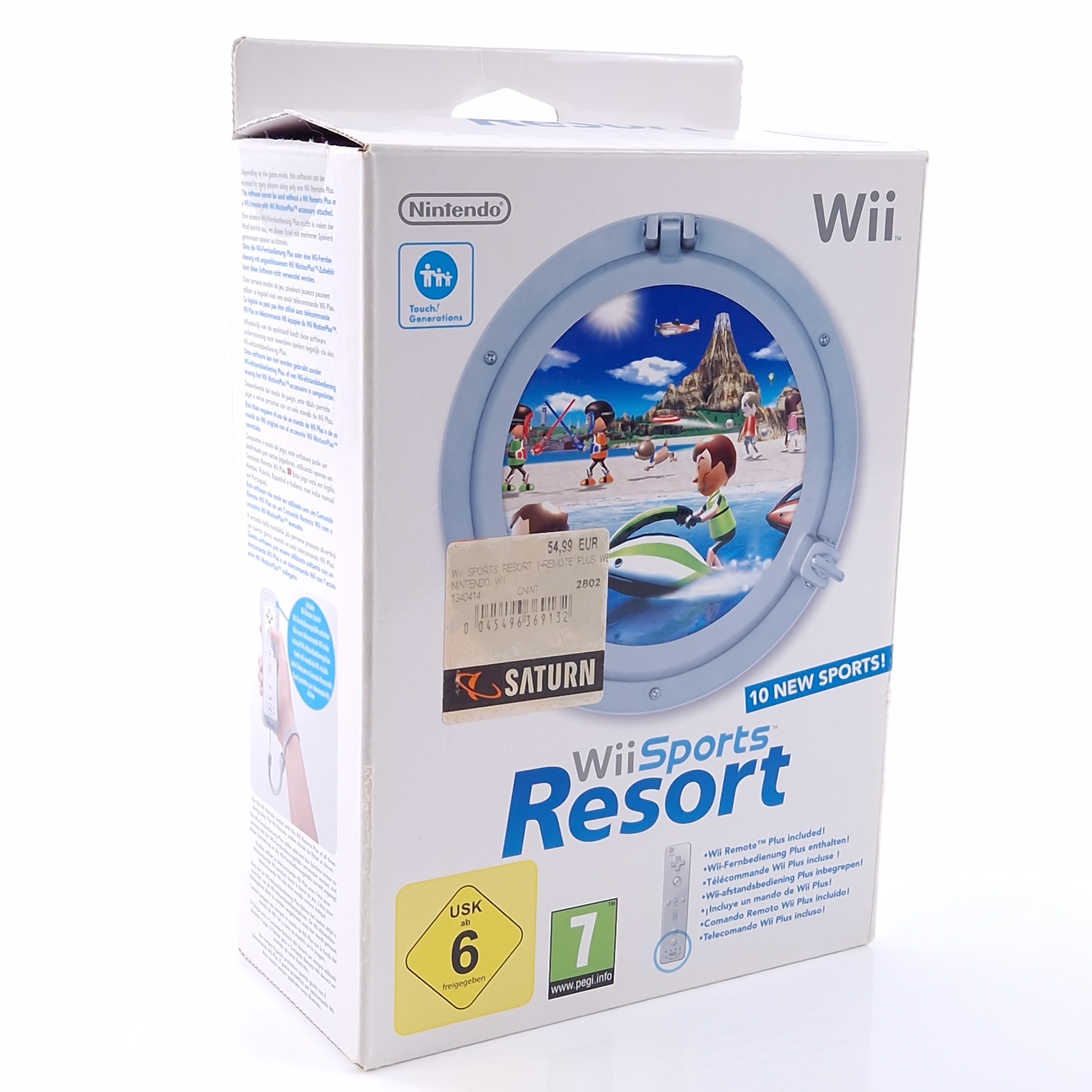 Nintendo Wii Spiel – Wii Sports Resort Pak OVP Motion Plus
