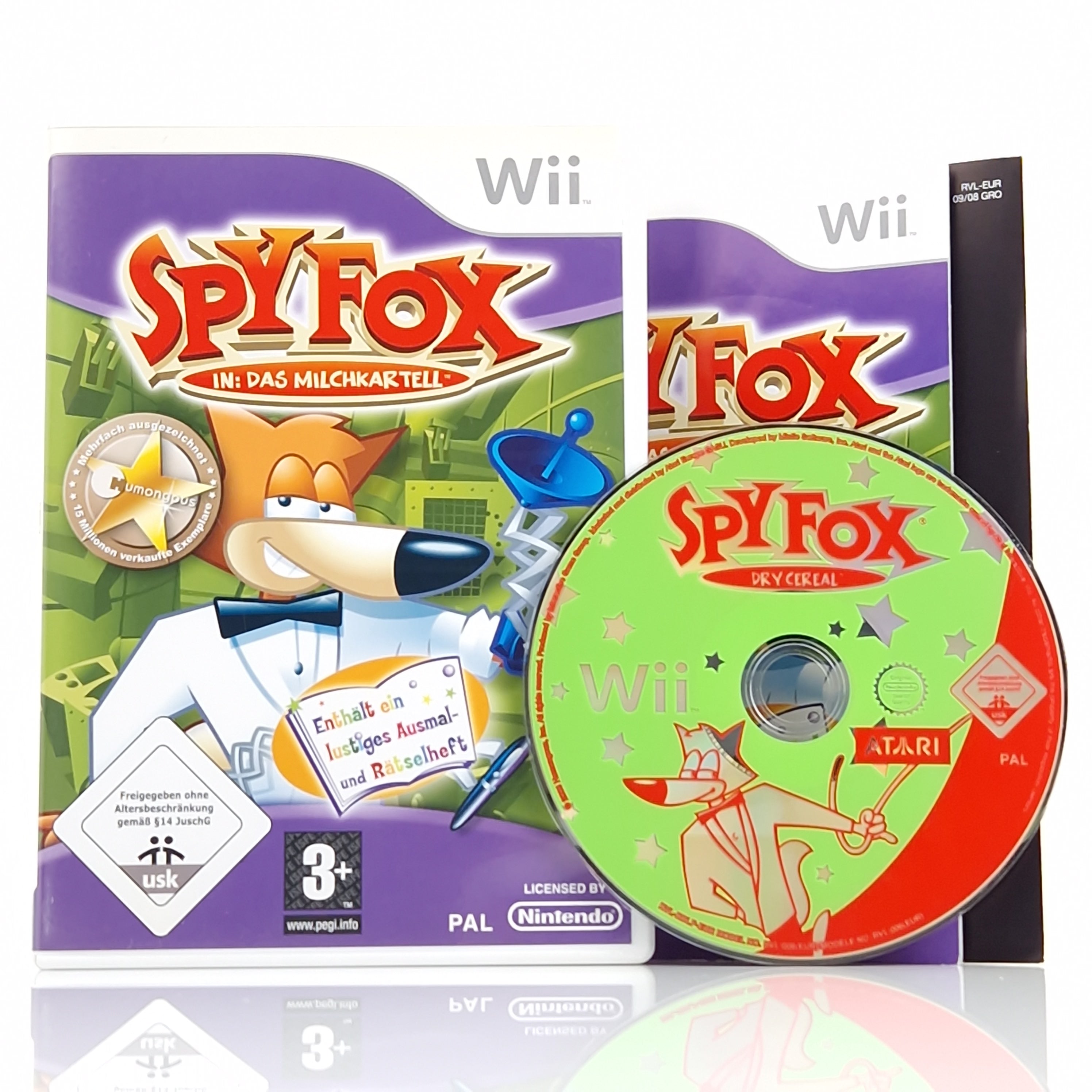 Nintendo Wii Spiel – Spyfox in das Milchkartell OVP PAL