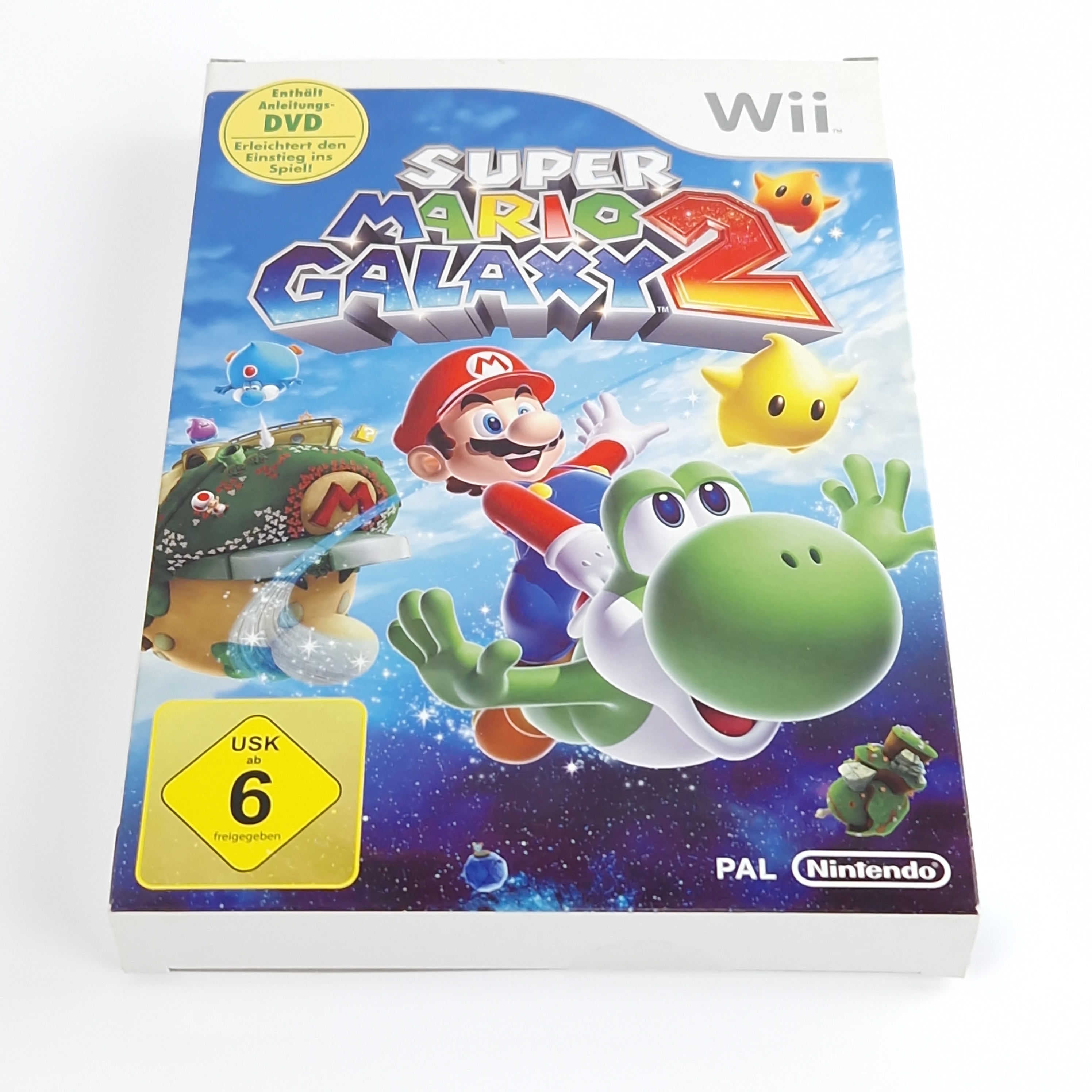 Nintendo Wii Spiel – Super Mario Galaxy 2 (PAL OVP)