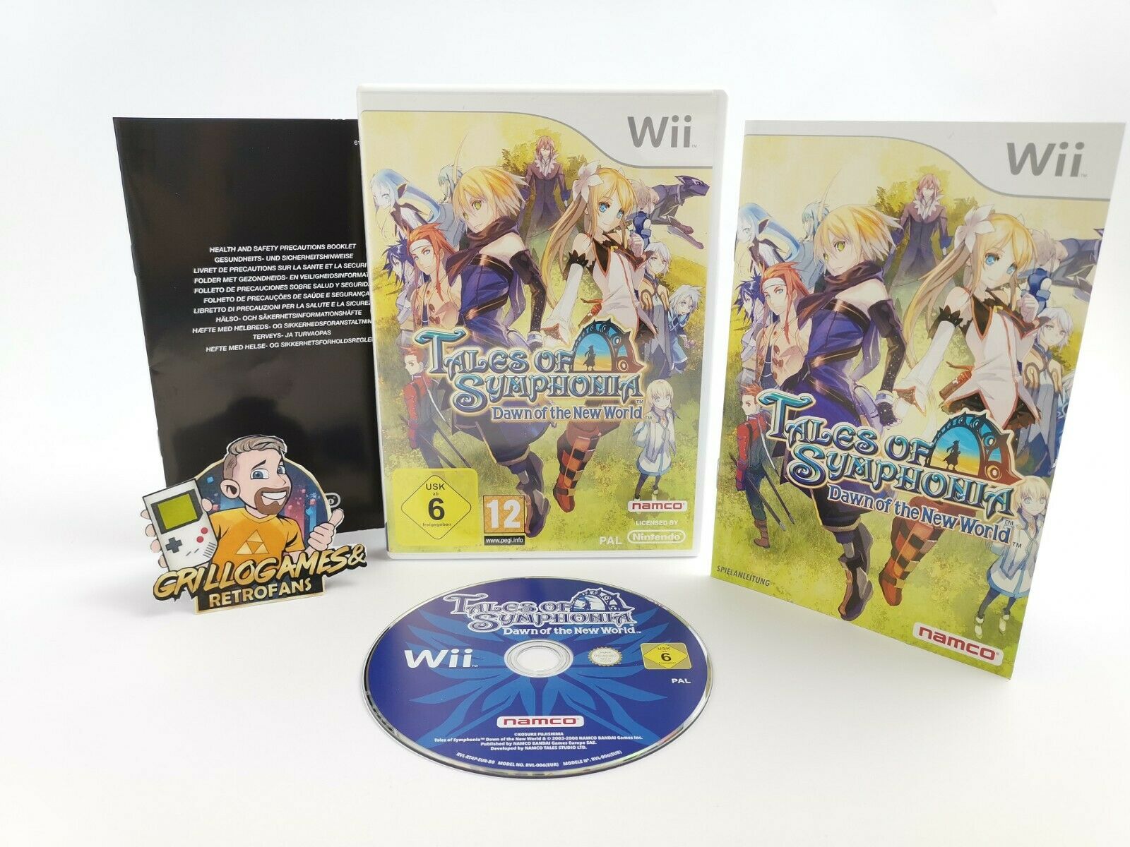 Nintendo Wii Spiel – Tales of Symphonia Dawn of the World PAL