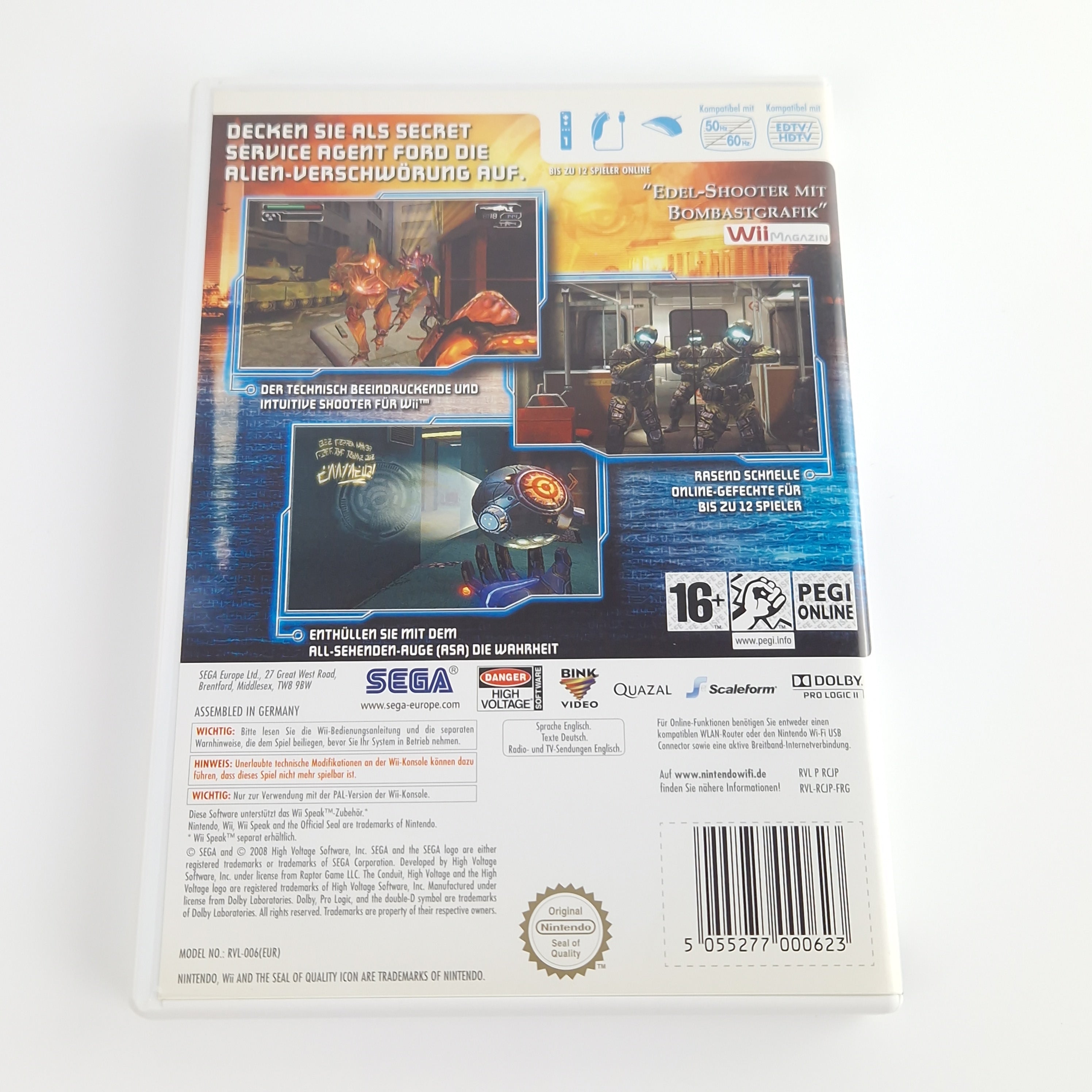 Nintendo Wii Spiel – The Conduit mit OVP PAL Version