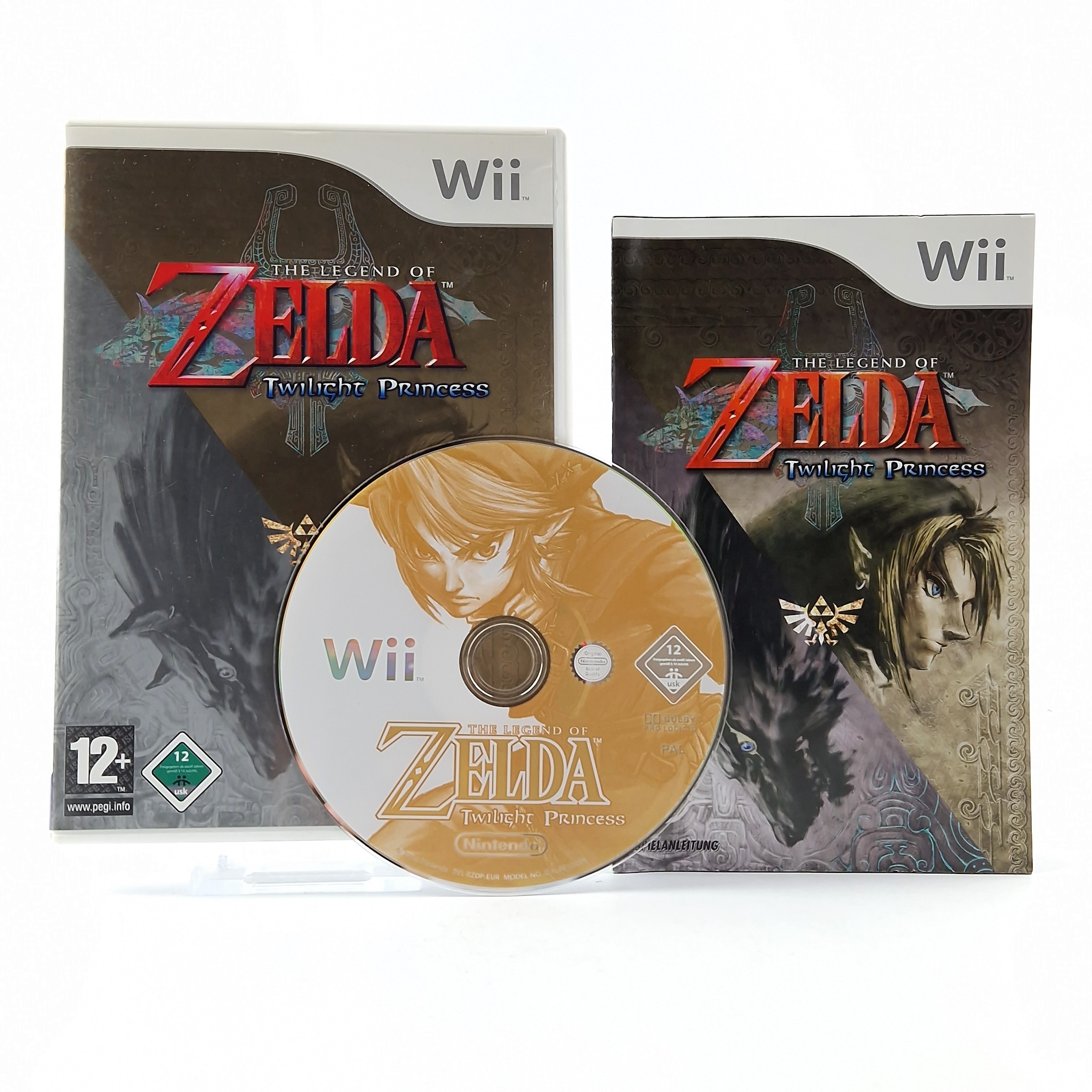 Nintendo Wii Spiel – Zelda Twilight Princess OVP PAL