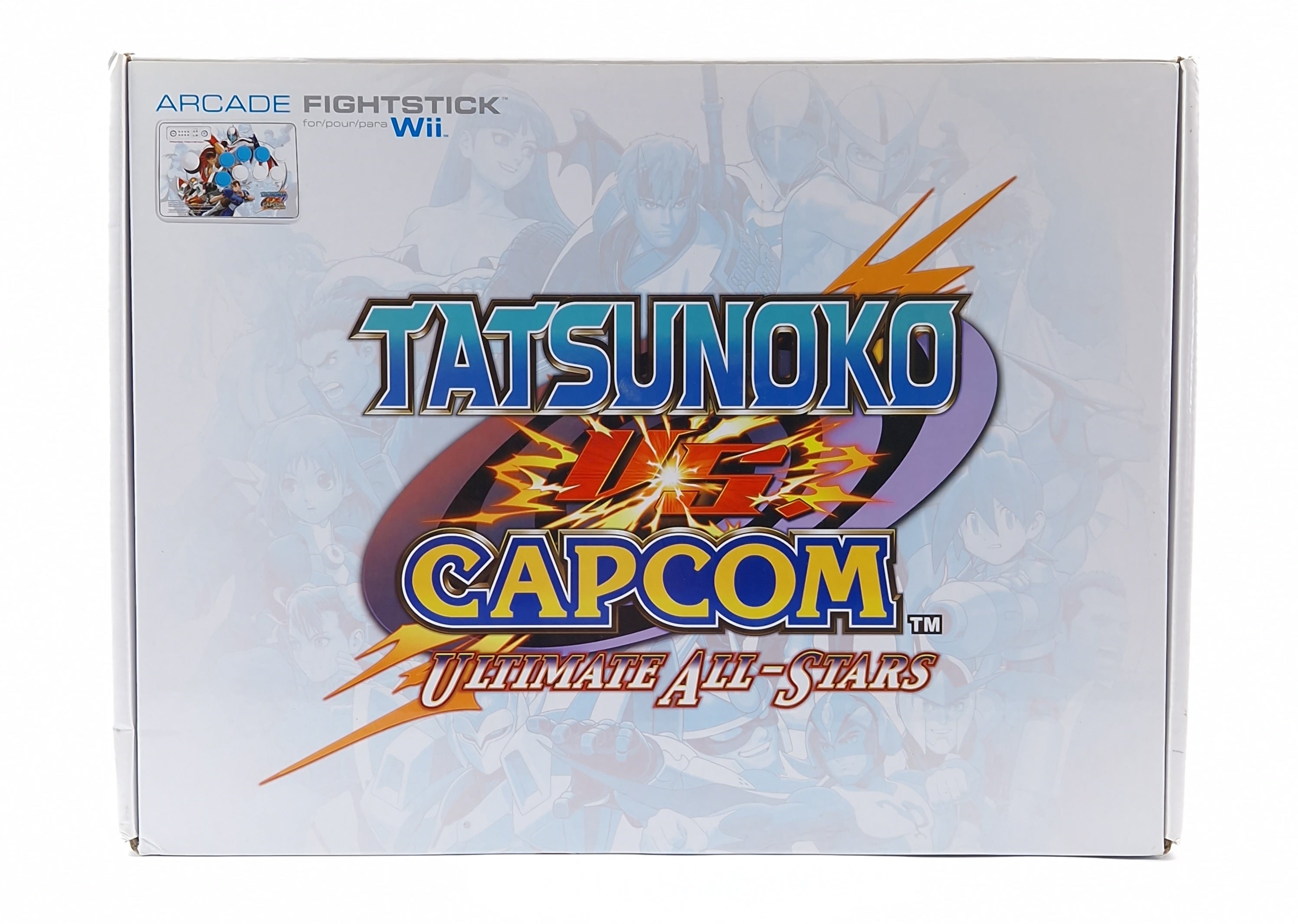 Nintendo Wii Zubehör – Tatsunoko vs Capcom Arcade Fightstick OVP