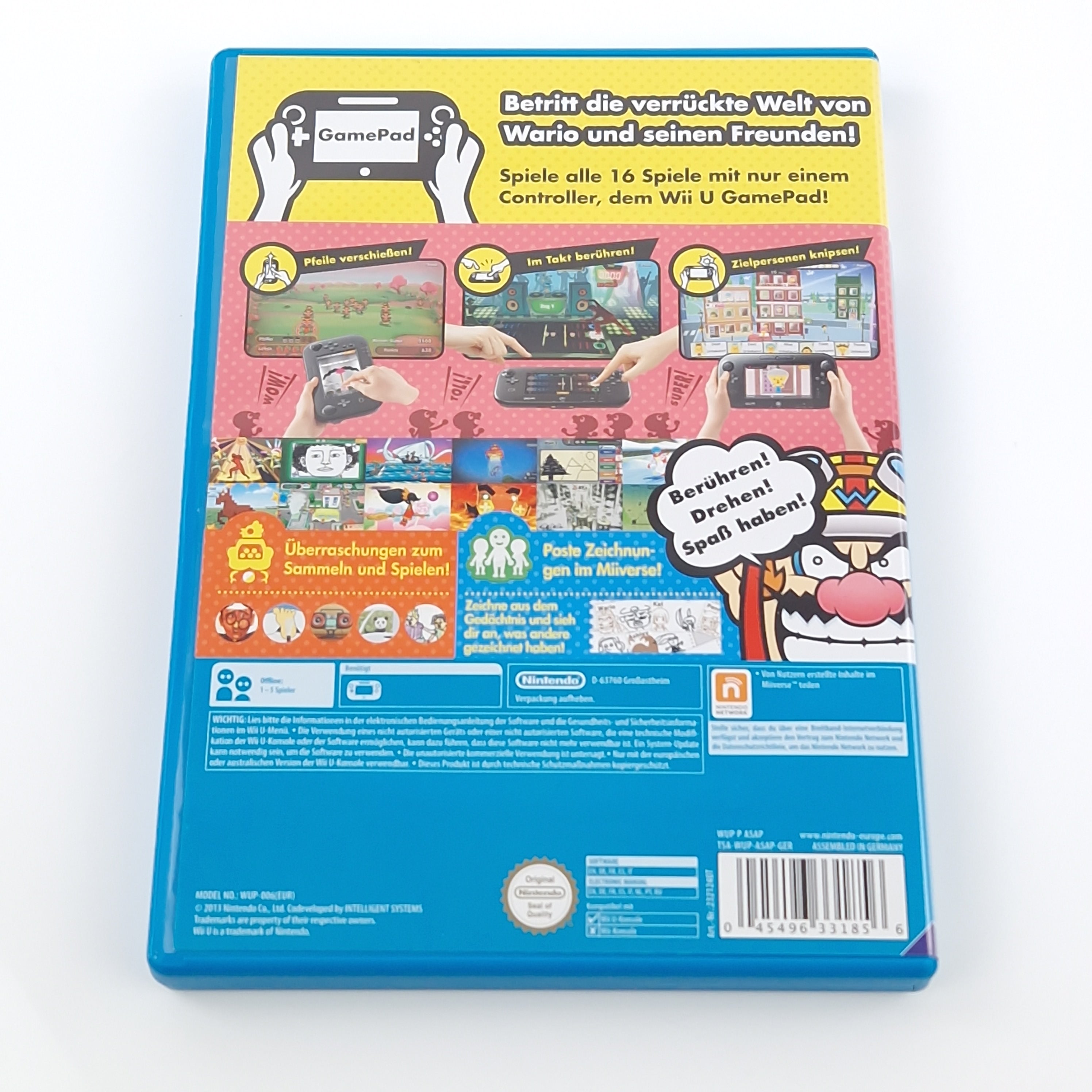 Nintendo Wii U Spiel – Game & Wario (OVP PAL)