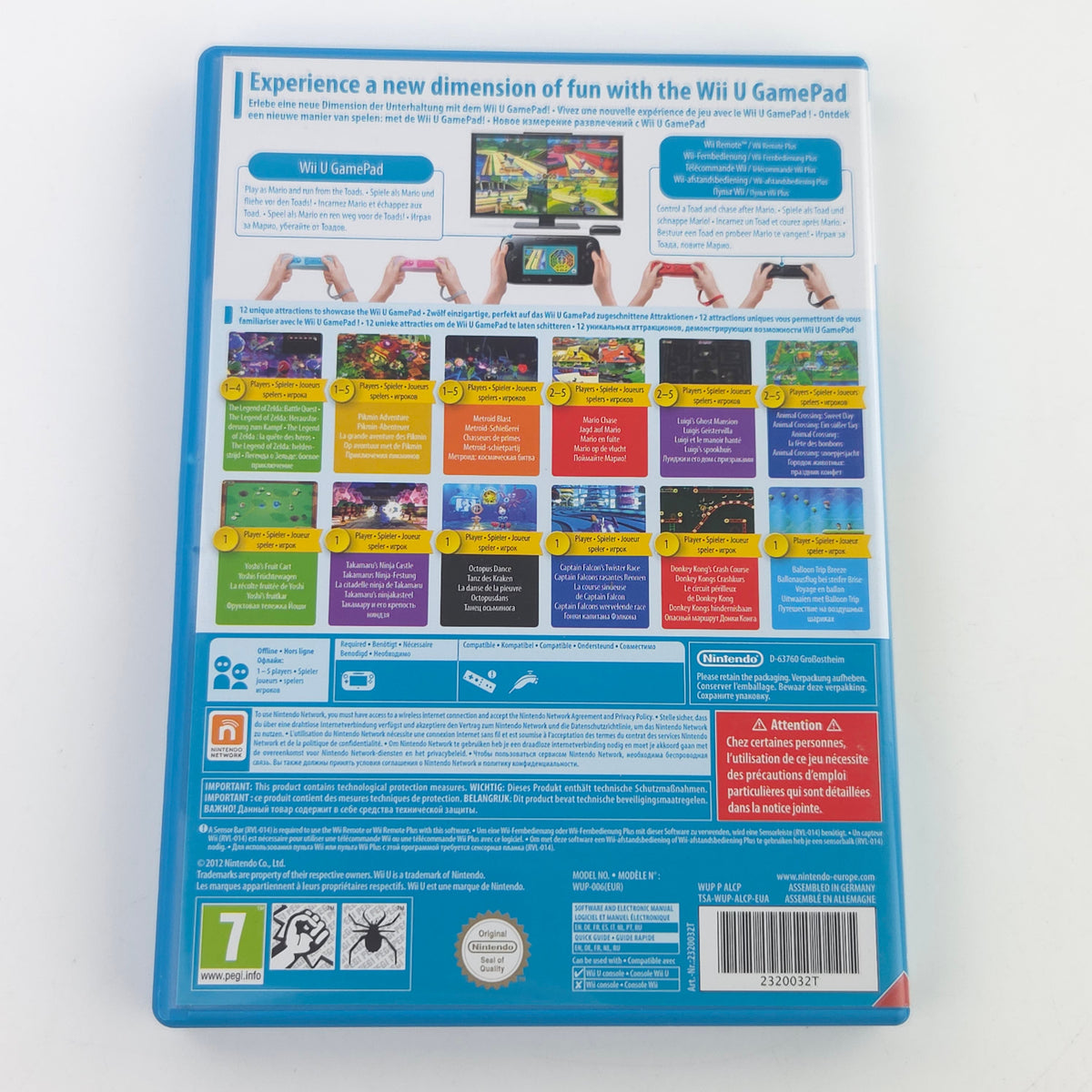 Nintendo Wii U Spiel Nintendo Land OVP
