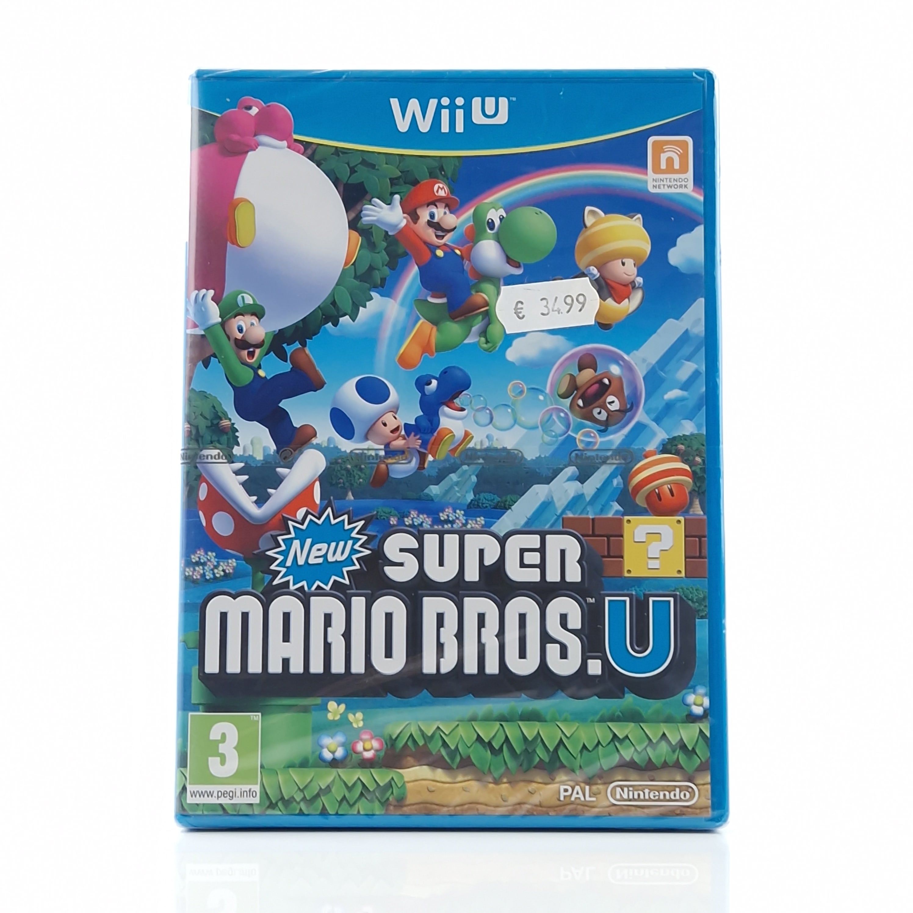 Nintendo Wii U Spiel – New Super Mario Bros U Neu PAL