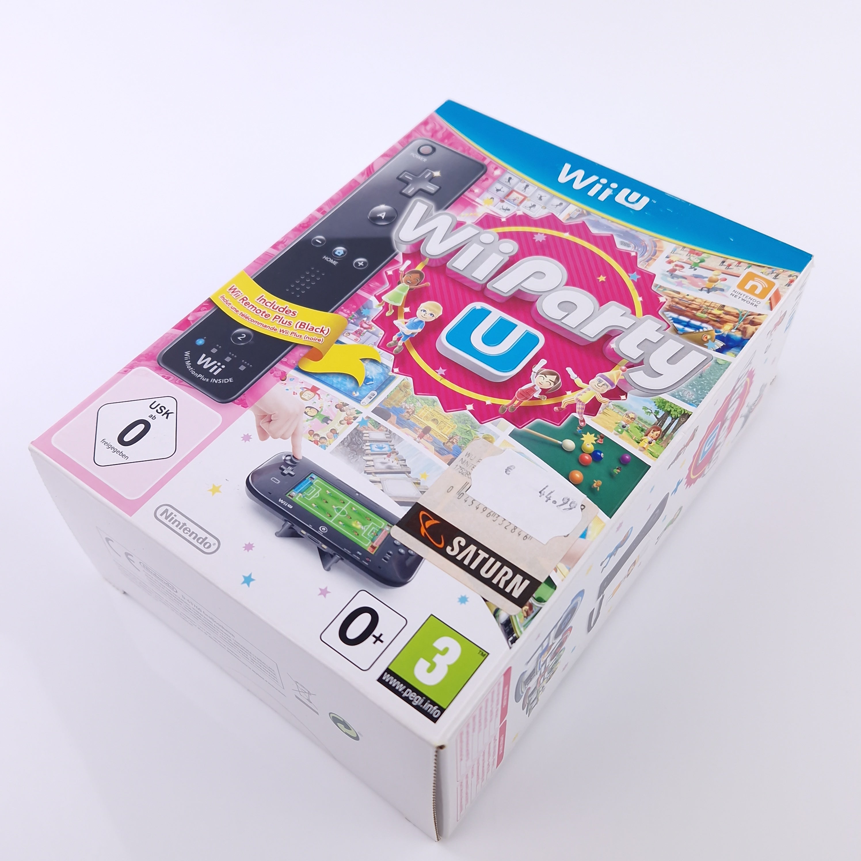 Nintendo Wii Spiel – Wii Party U mit Wii Remote Plus Black