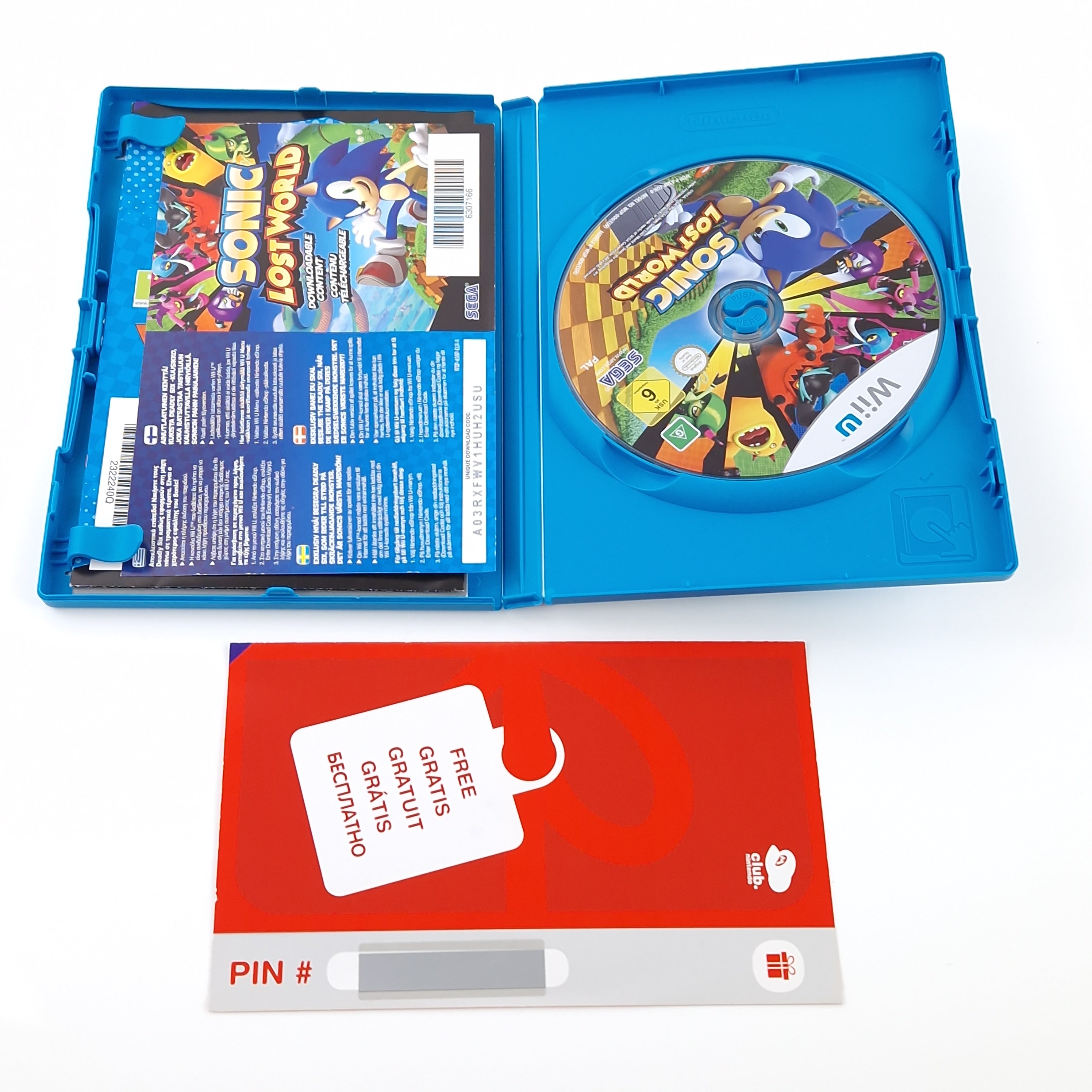 Nintendo Wii U Spiel – Sonic Lost World (OVP PAL)
