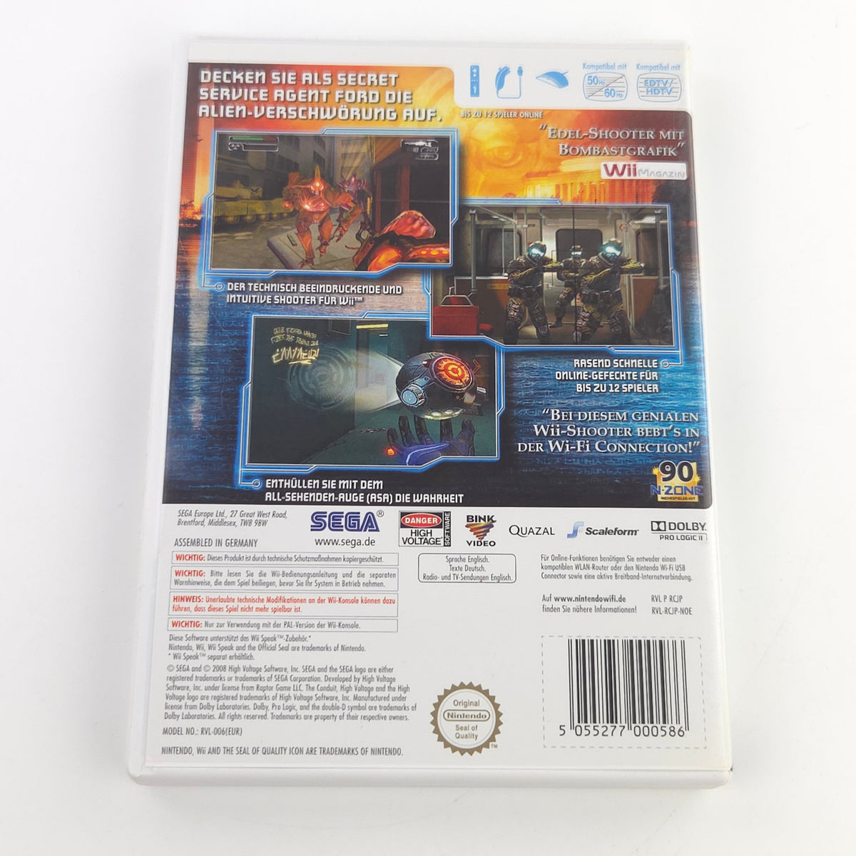 Nintendo Wii U Spiel The Conduit Special Edition OVP
