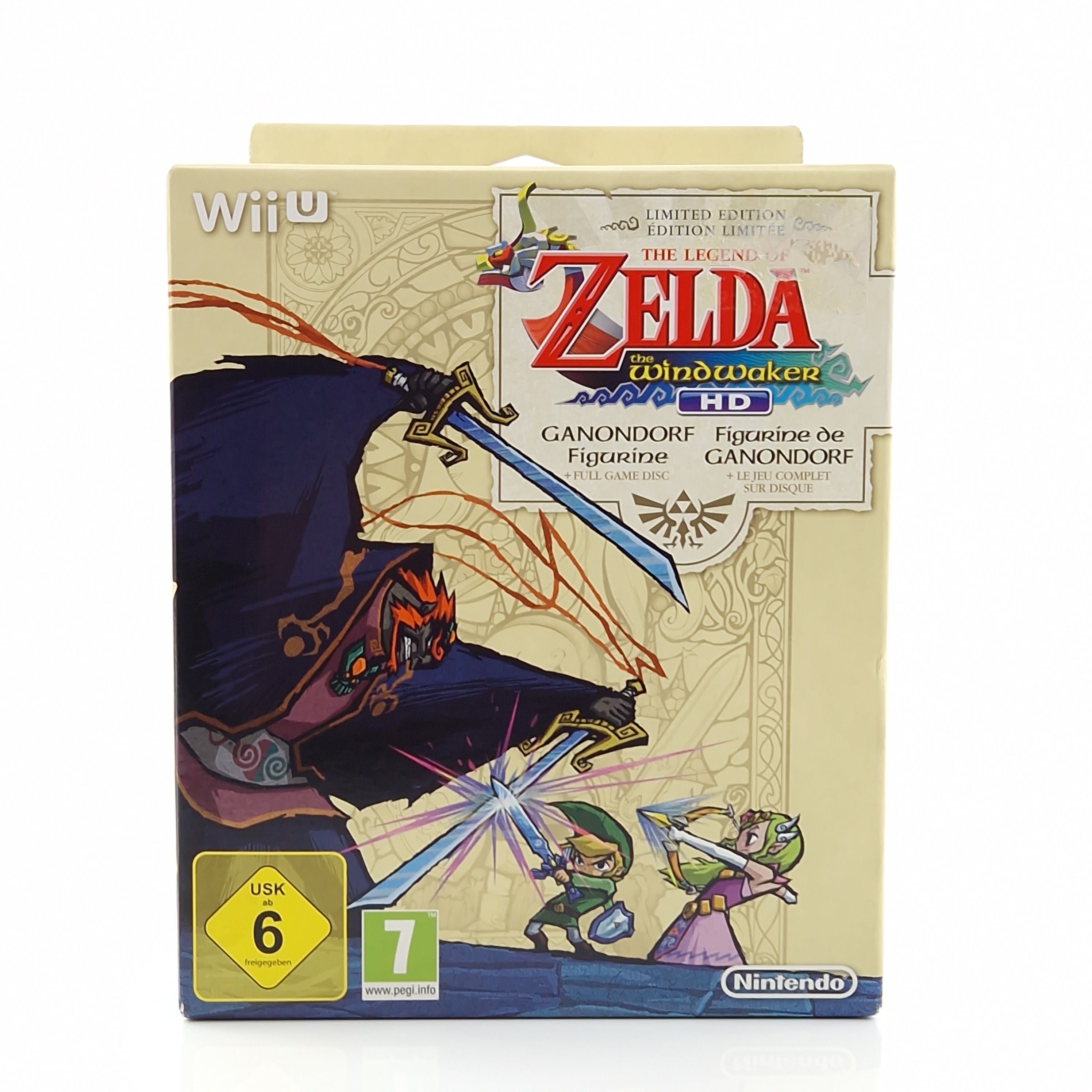 Nintendo Wii U Spiel – Zelda The Windwaker HD Limited Edition