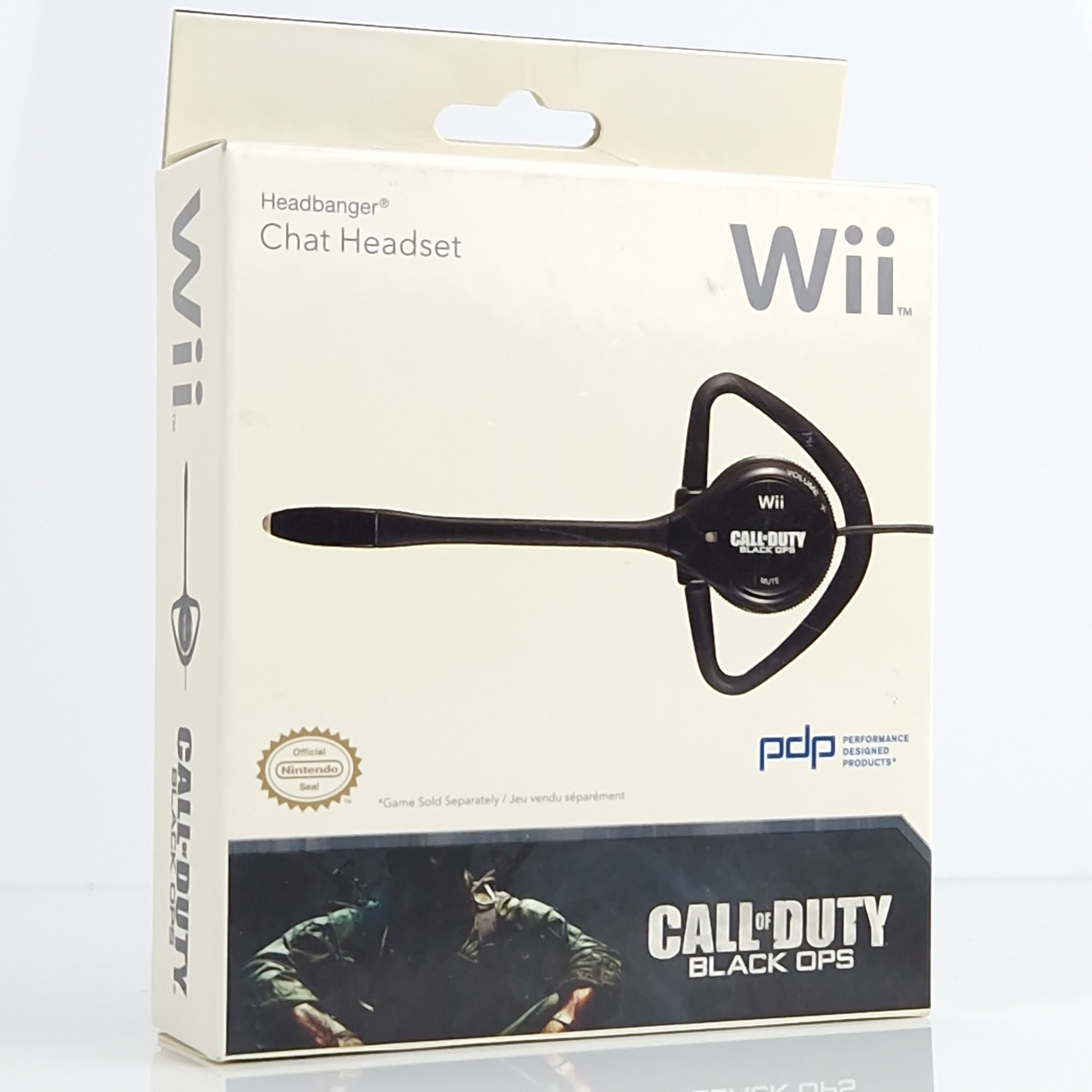 Nintendo Wii Zubehör – Call of Duty Black Ops Chat Headset Neu