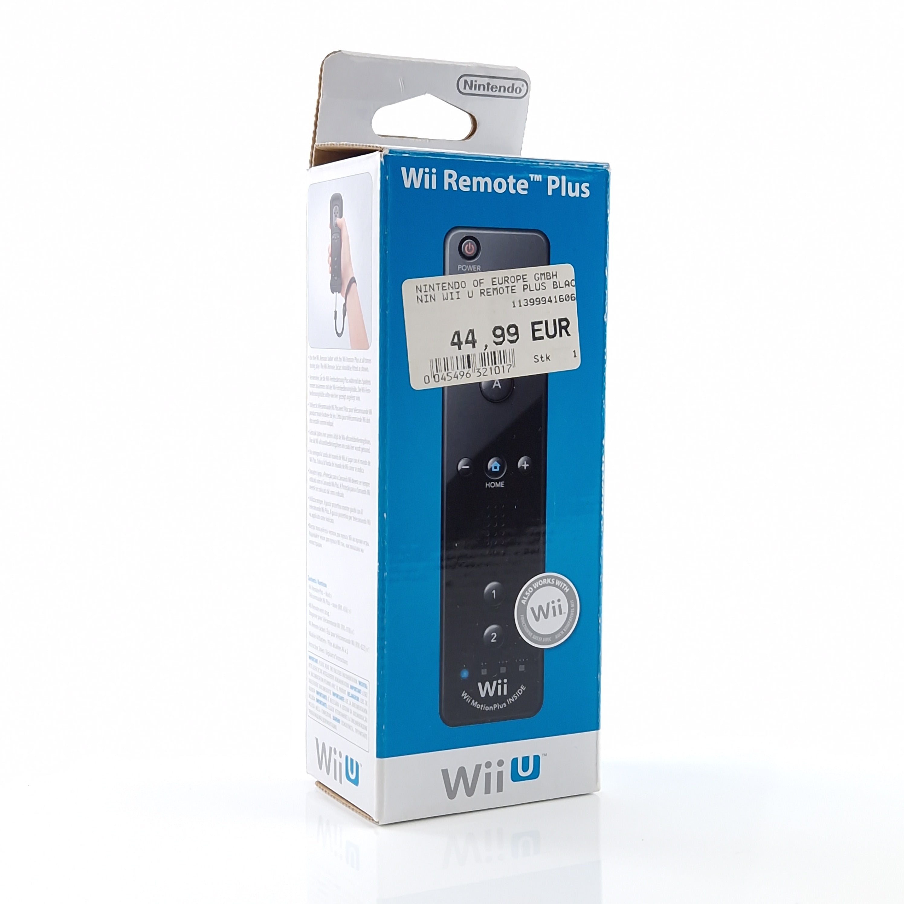 Nintendo Wii Zubehör – Remote Motion Plus Inside Schwarz